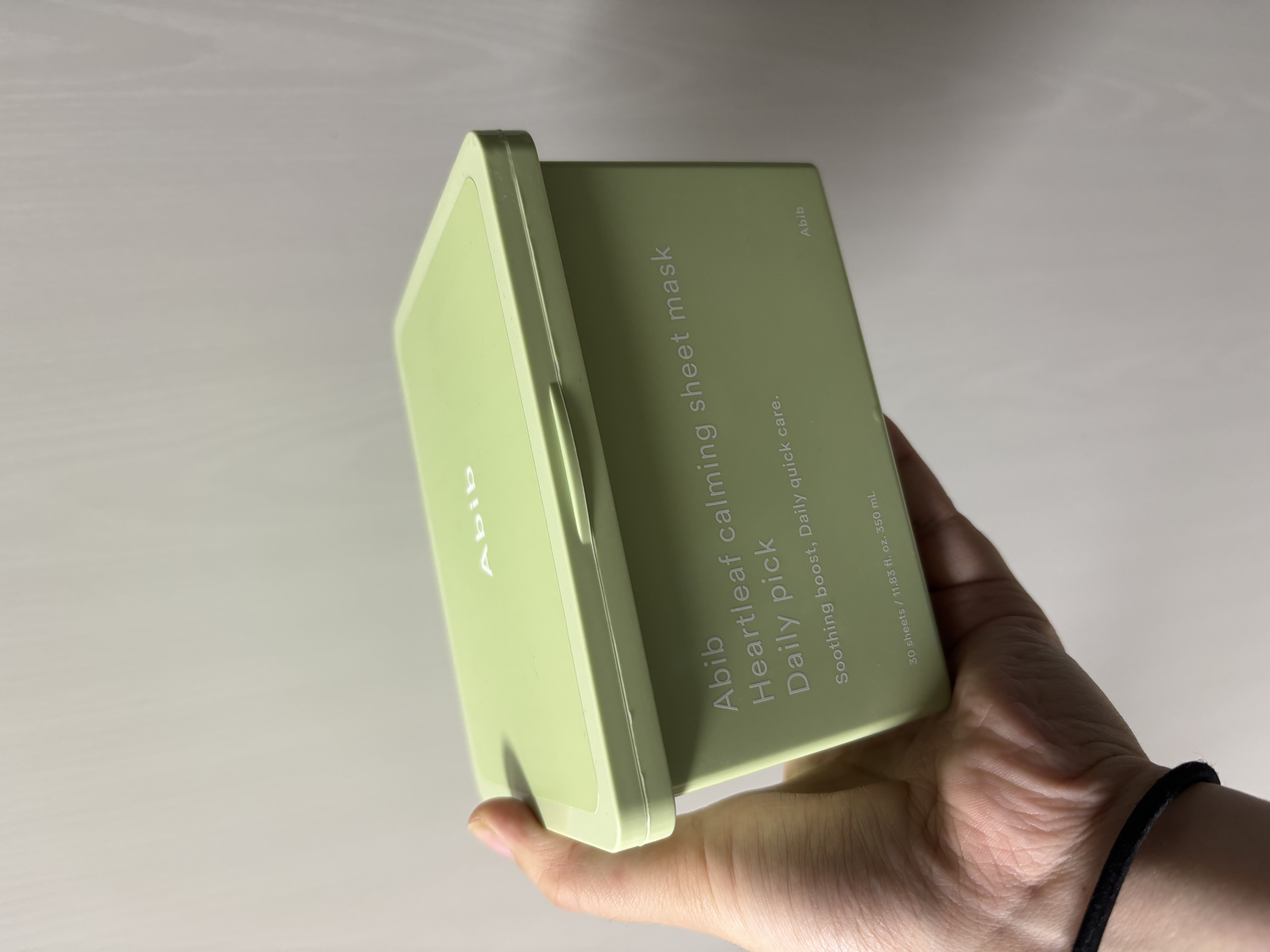 ドクダミシートマスクデイリーピック/Abib /シートマスク・パックを使ったクチコミ（1枚目）