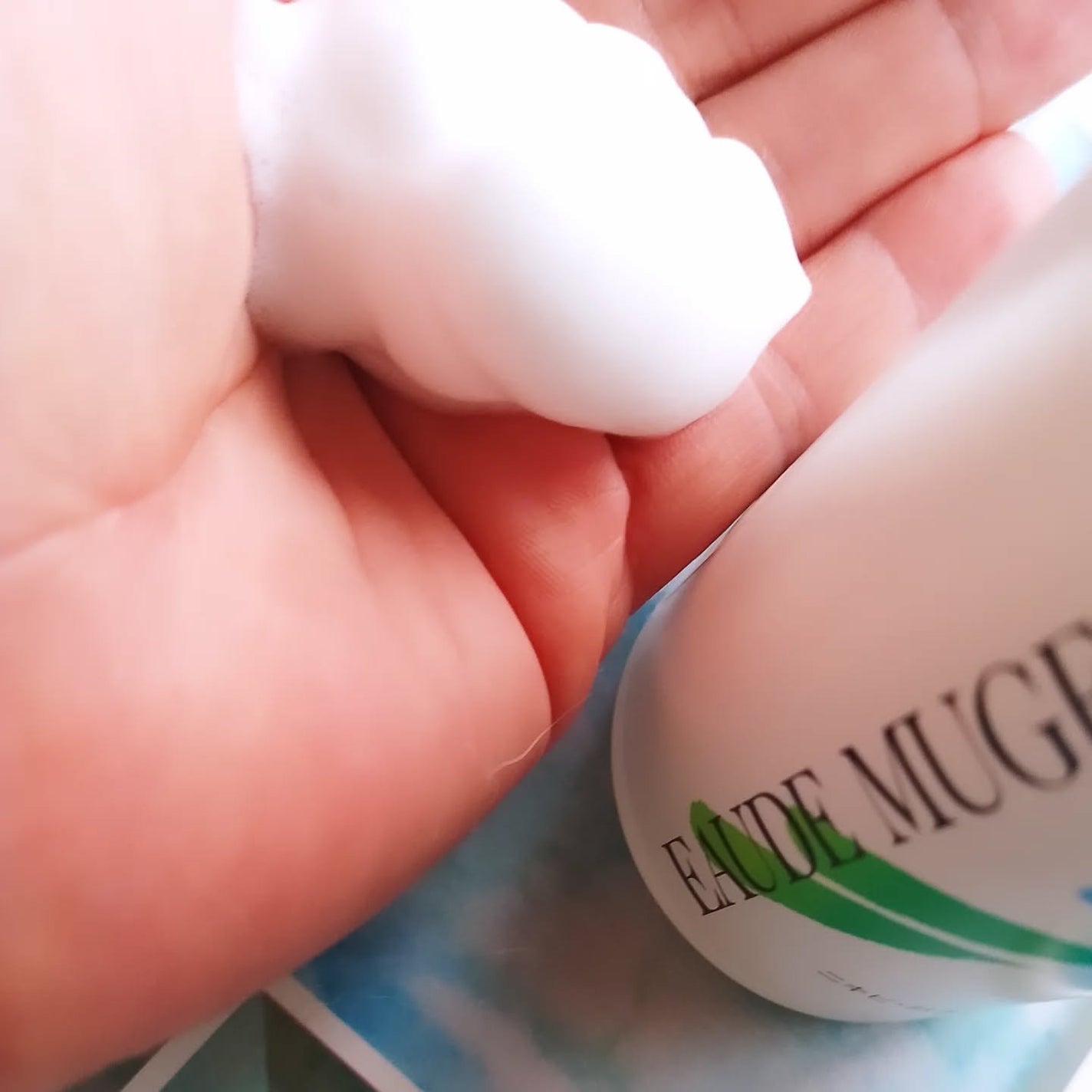 泡洗顔料 さっぱりタイプ/オードムーゲ/泡洗顔を使ったクチコミ(3枚目)