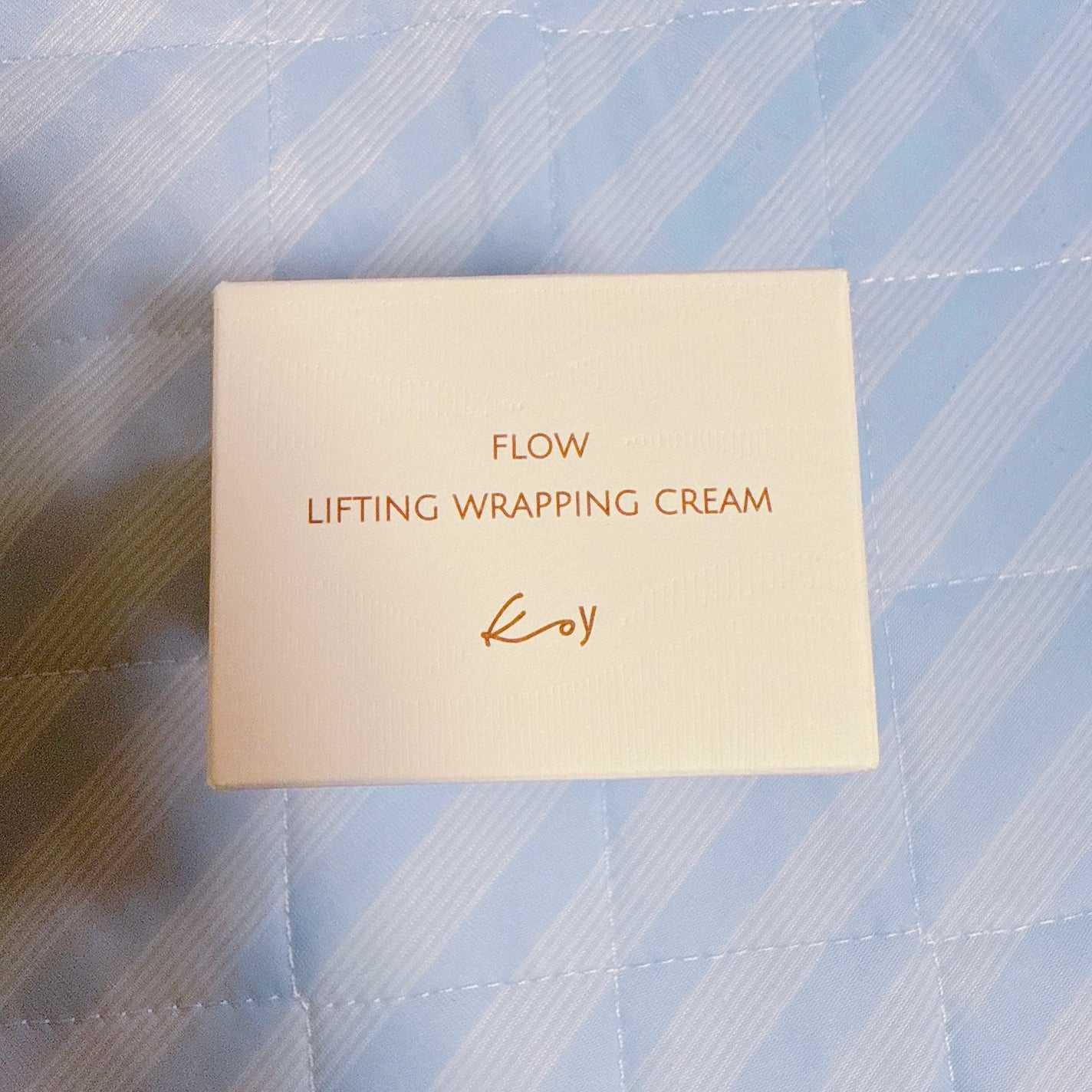 フローリフティングラッピングクリーム/koy/フェイスクリームを使ったクチコミ(1枚目)
