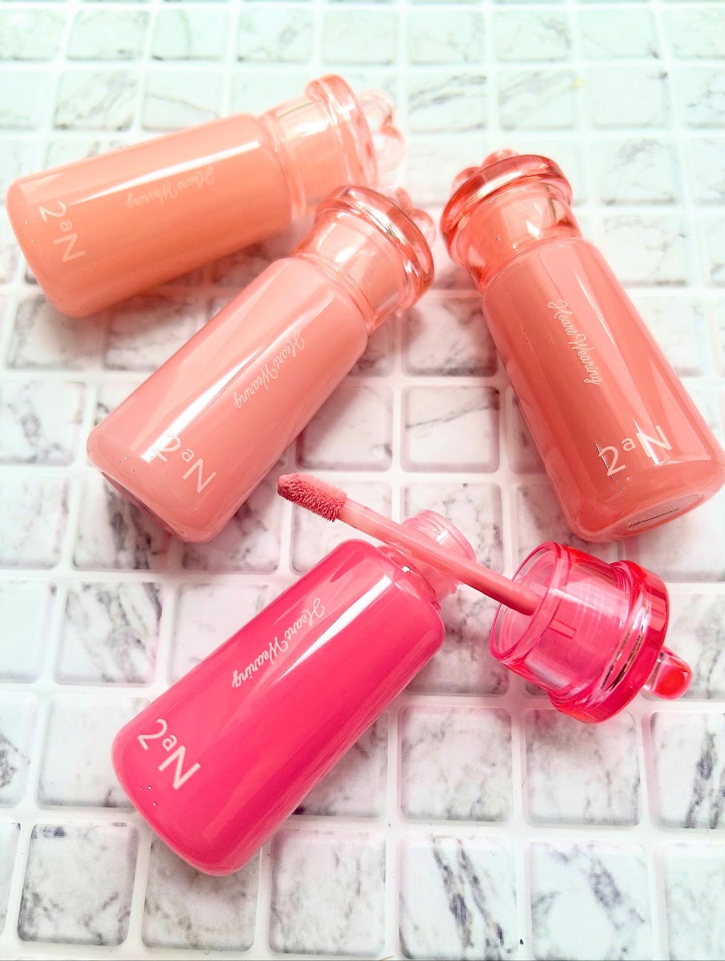 ハートウェアリングリキッドチーク/2aN/リキッドチークを使ったクチコミ(2枚目)