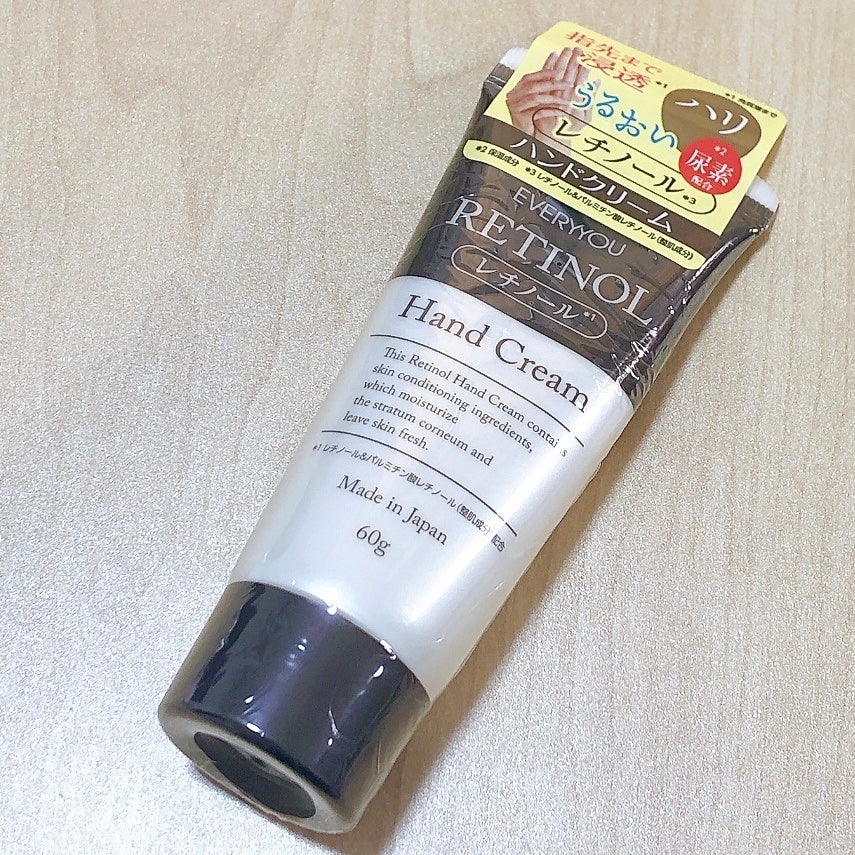 レチノールハンドクリーム/EVERYYOU/ハンドクリームを使ったクチコミ(1枚目)