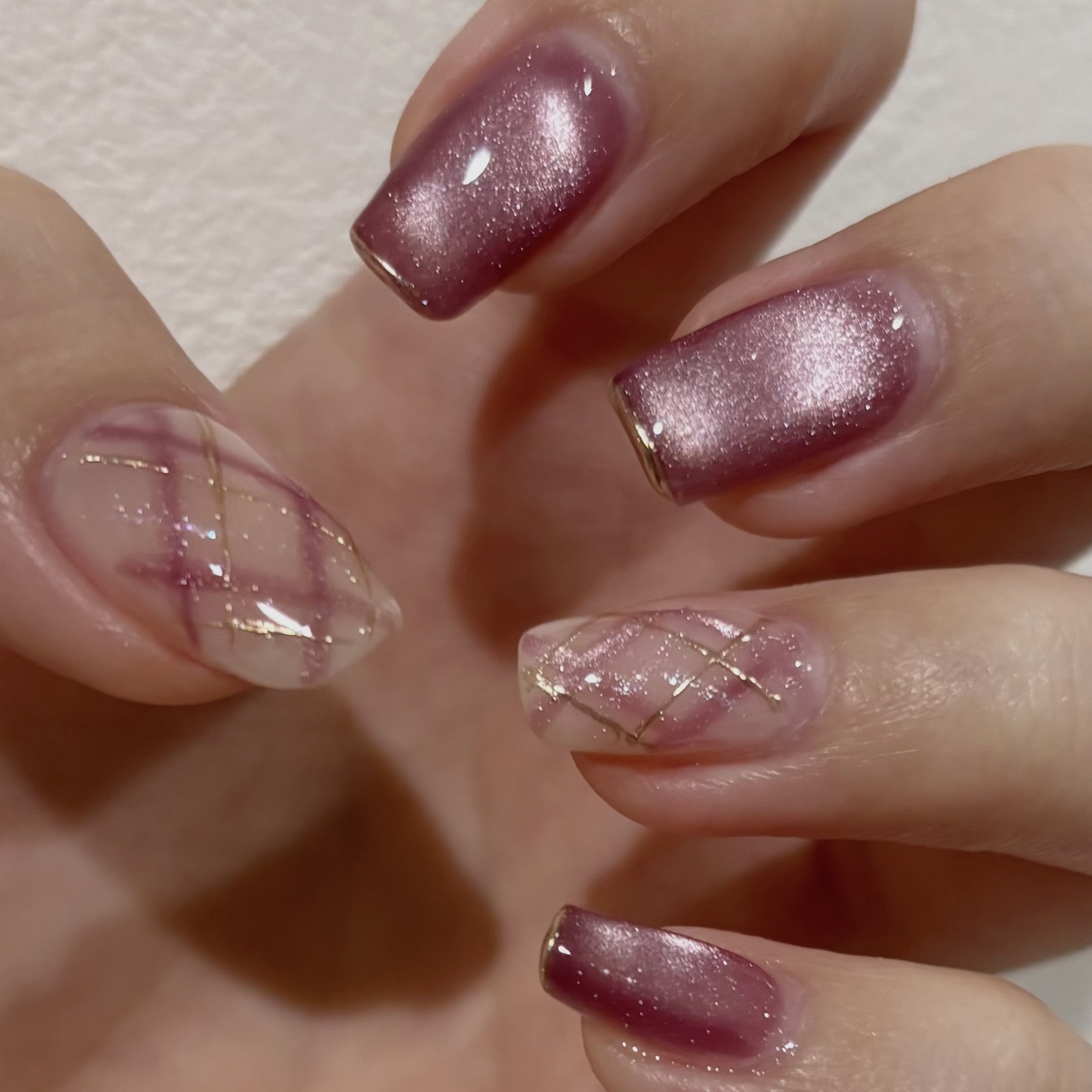 5ミクロンマグネット 11/ネイル工房/ジェルネイルを使ったクチコミ（1枚目）