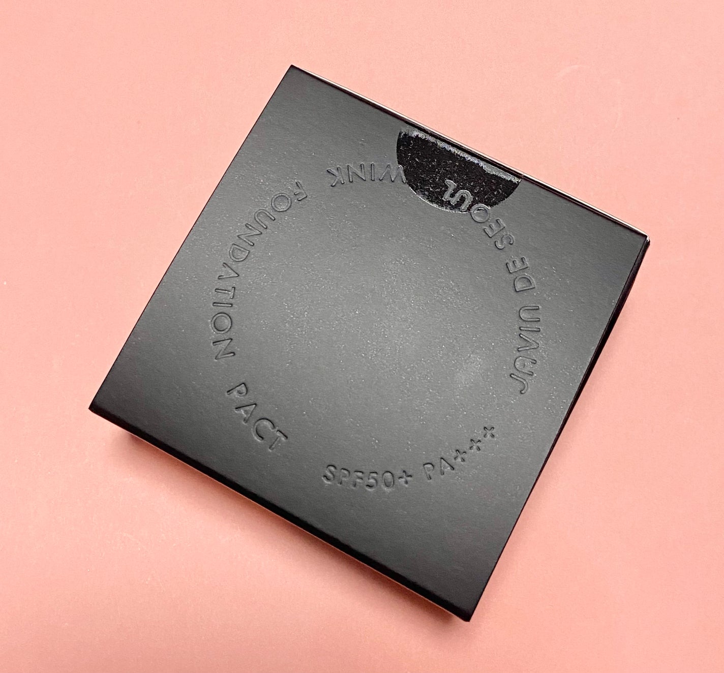 ジャビンドゥソウル ウインクファンデーションパクト/Javin De Seoul/クッションファンデーションを使ったクチコミ(1枚目)