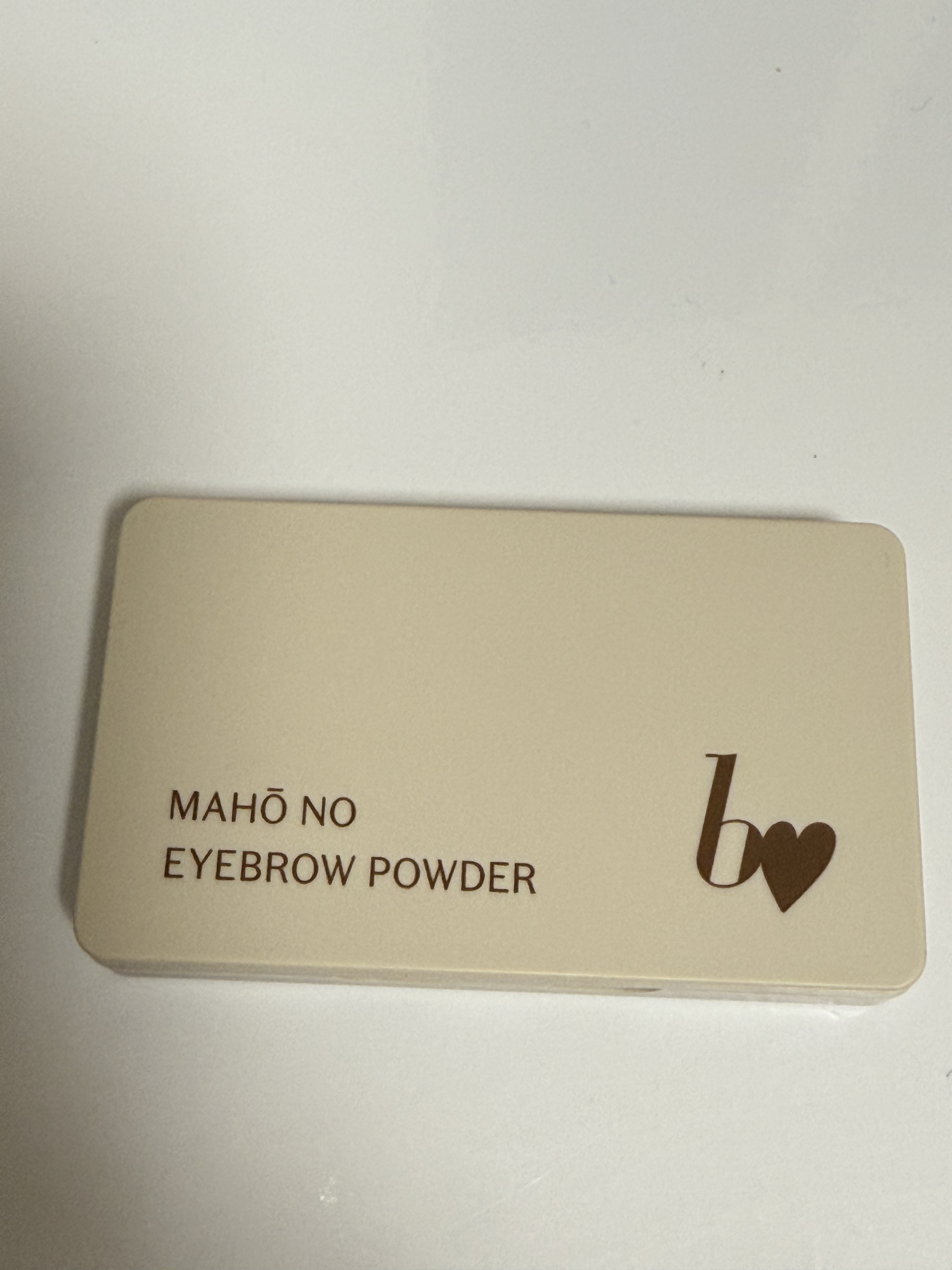 魔法のアイブロウパウダー/b idol/パウダーアイブロウを使ったクチコミ（1枚目）