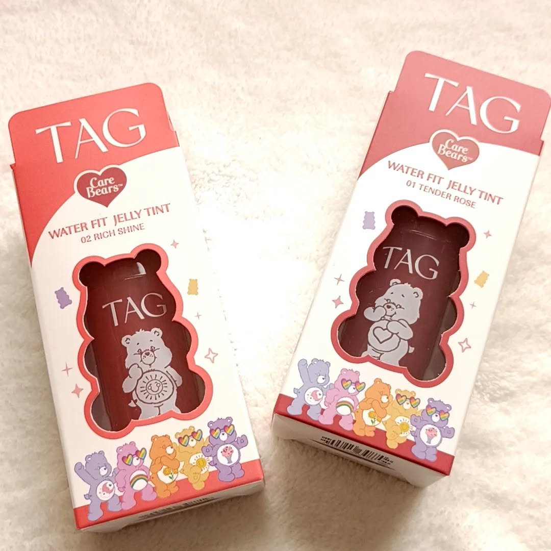 ウォーターフィットジェリーティント/TAG/リップティントを使ったクチコミ（1枚目）