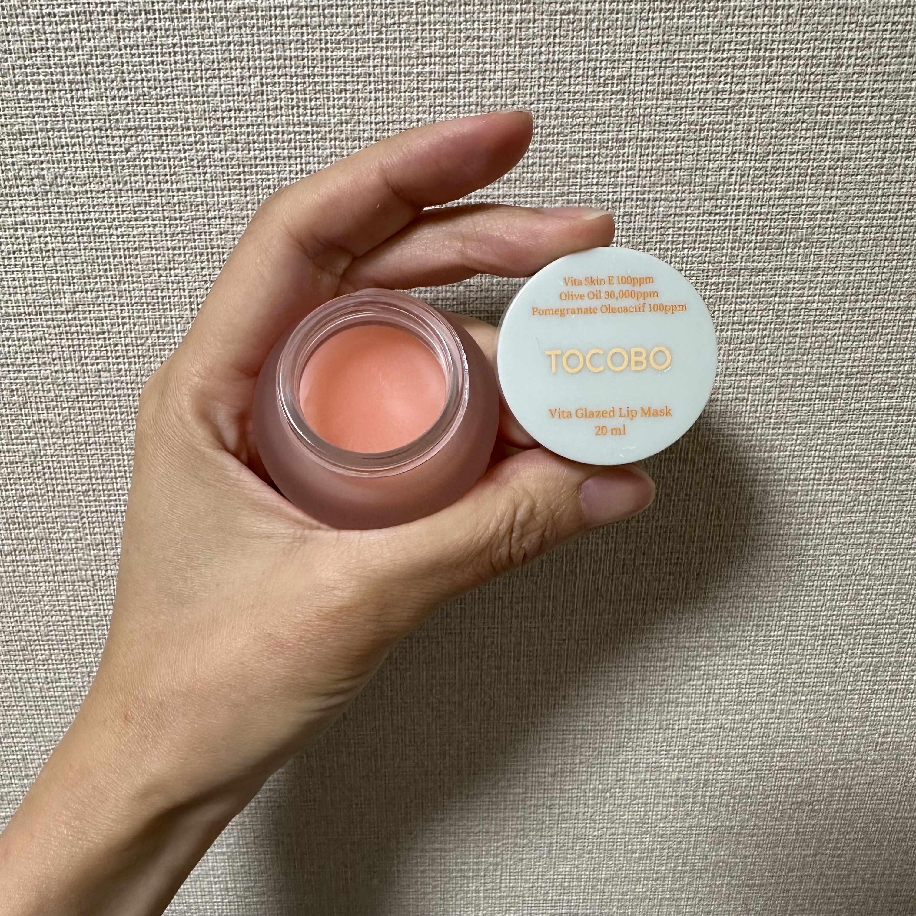 ビタグレーズドリップマスク/TOCOBO/リップマスクを使ったクチコミ（3枚目）