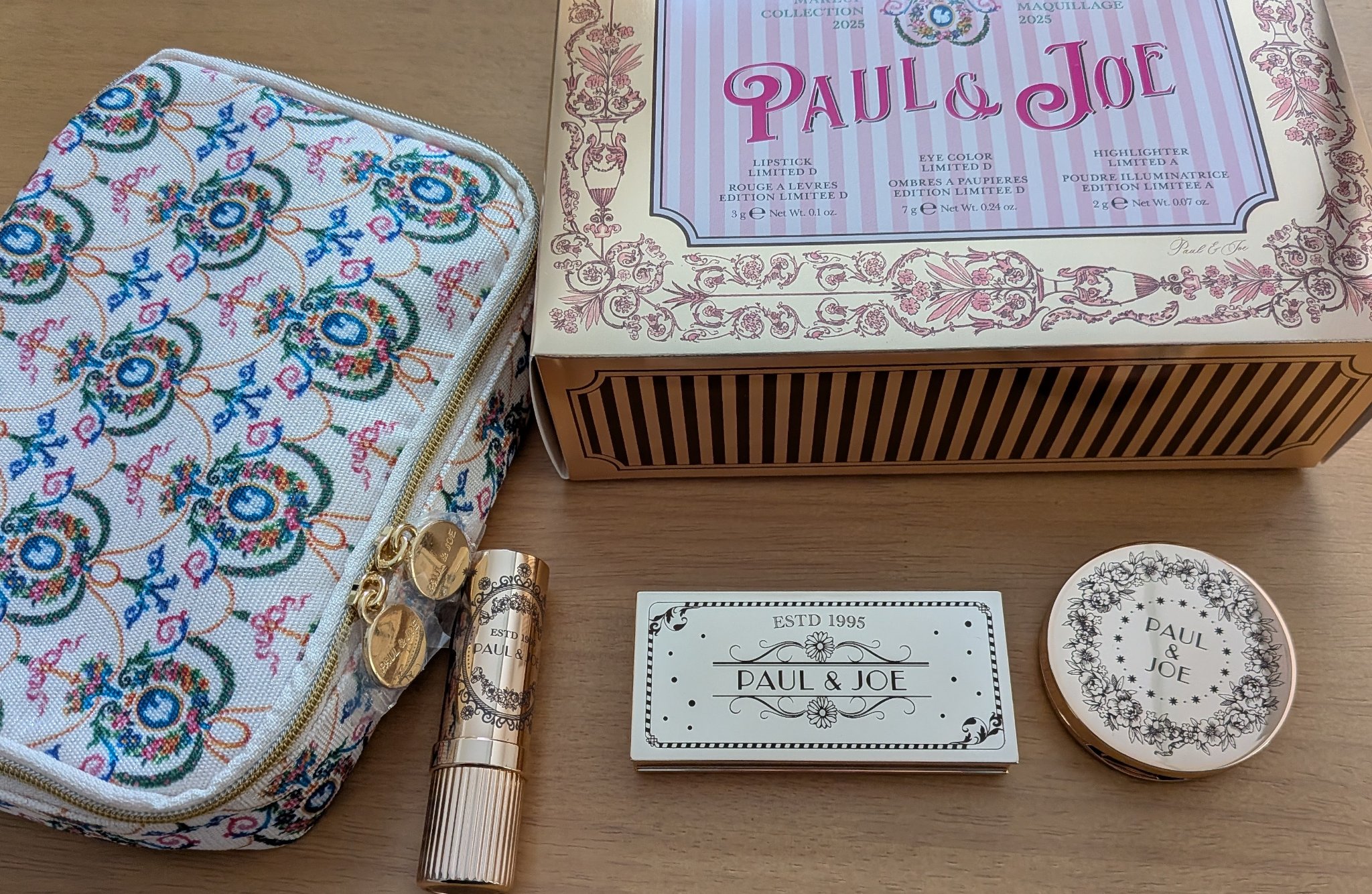 ポール&ジョーメイクアップコレクション2025 001 フラッパードレス/PAUL & JOE BEAUTE/メイクアップキットを使ったクチコミ（1枚目）