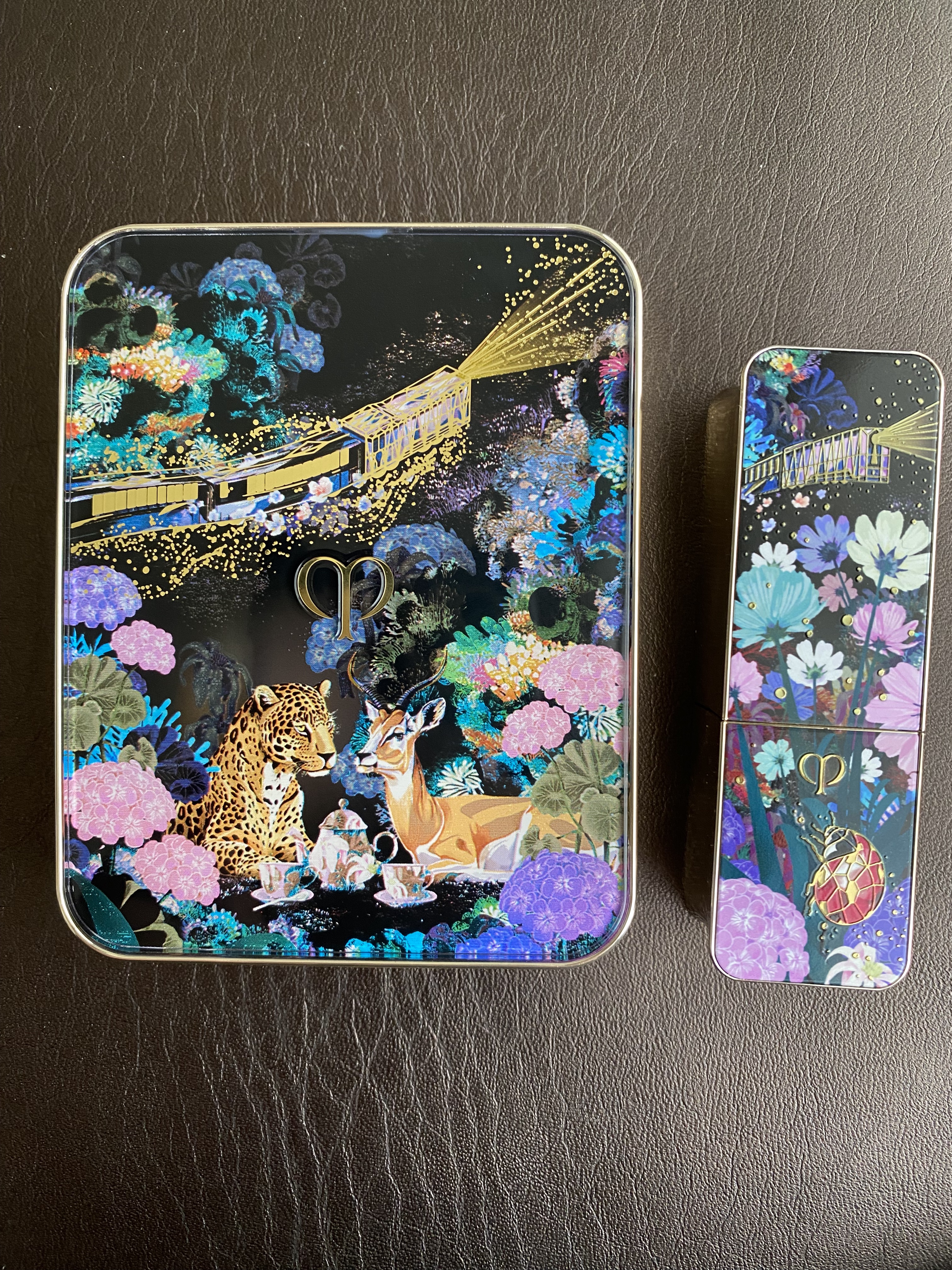 オンブルクルールクアドリ 504 Pastel Tea Safari/クレ・ド・ポー ボーテ/アイシャドウパレットを使ったクチコミ（1枚目）