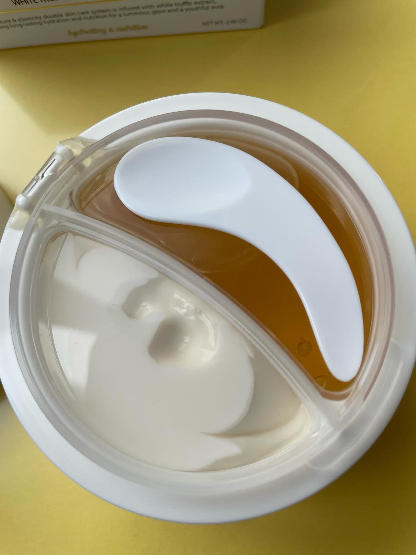 ホワイトトリュフダブルセラムアンドクリーム/ダルバ/フェイスクリームを使ったクチコミ（2枚目）