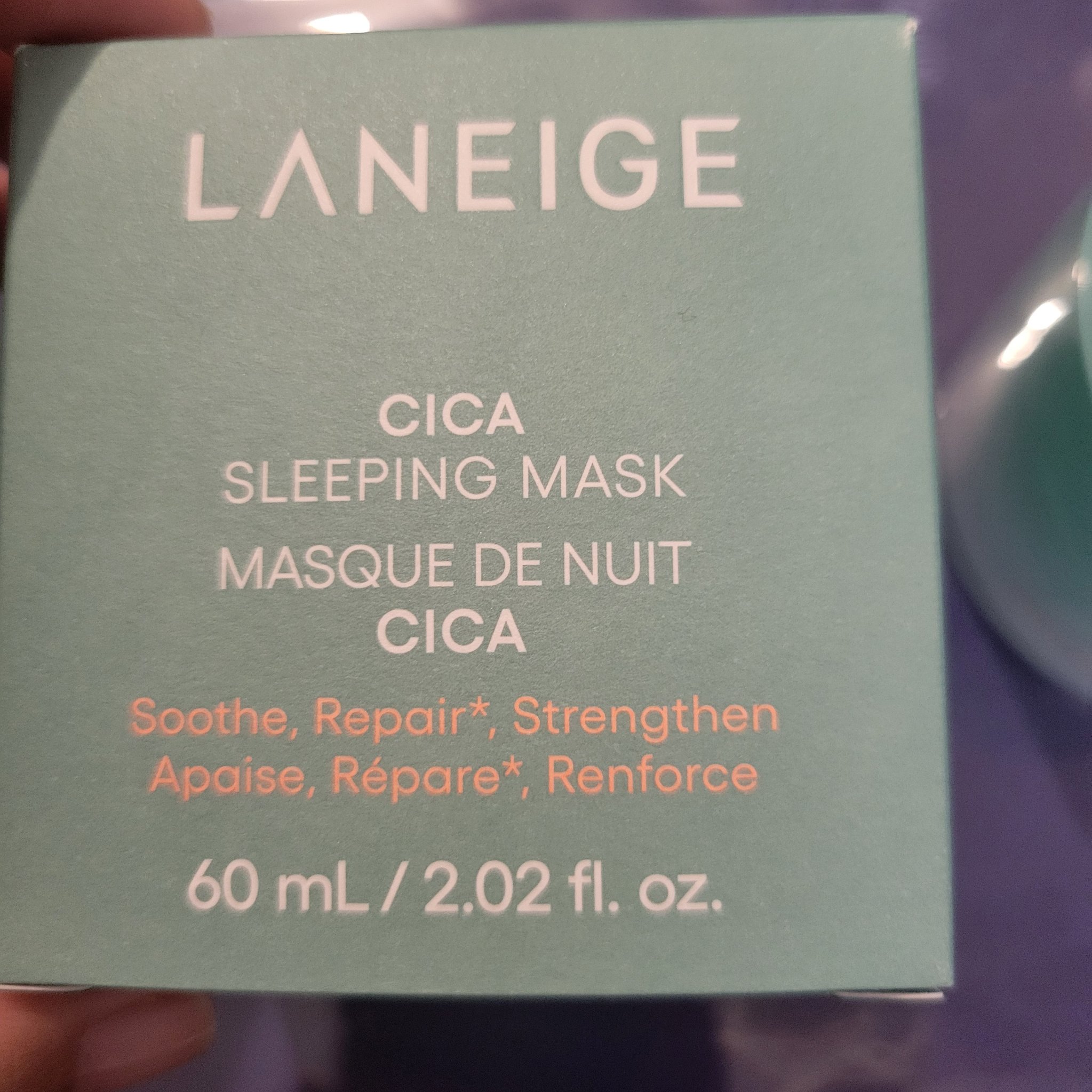 シカスリーピングマスク N/LANEIGE/フェイスクリームを使ったクチコミ（3枚目）