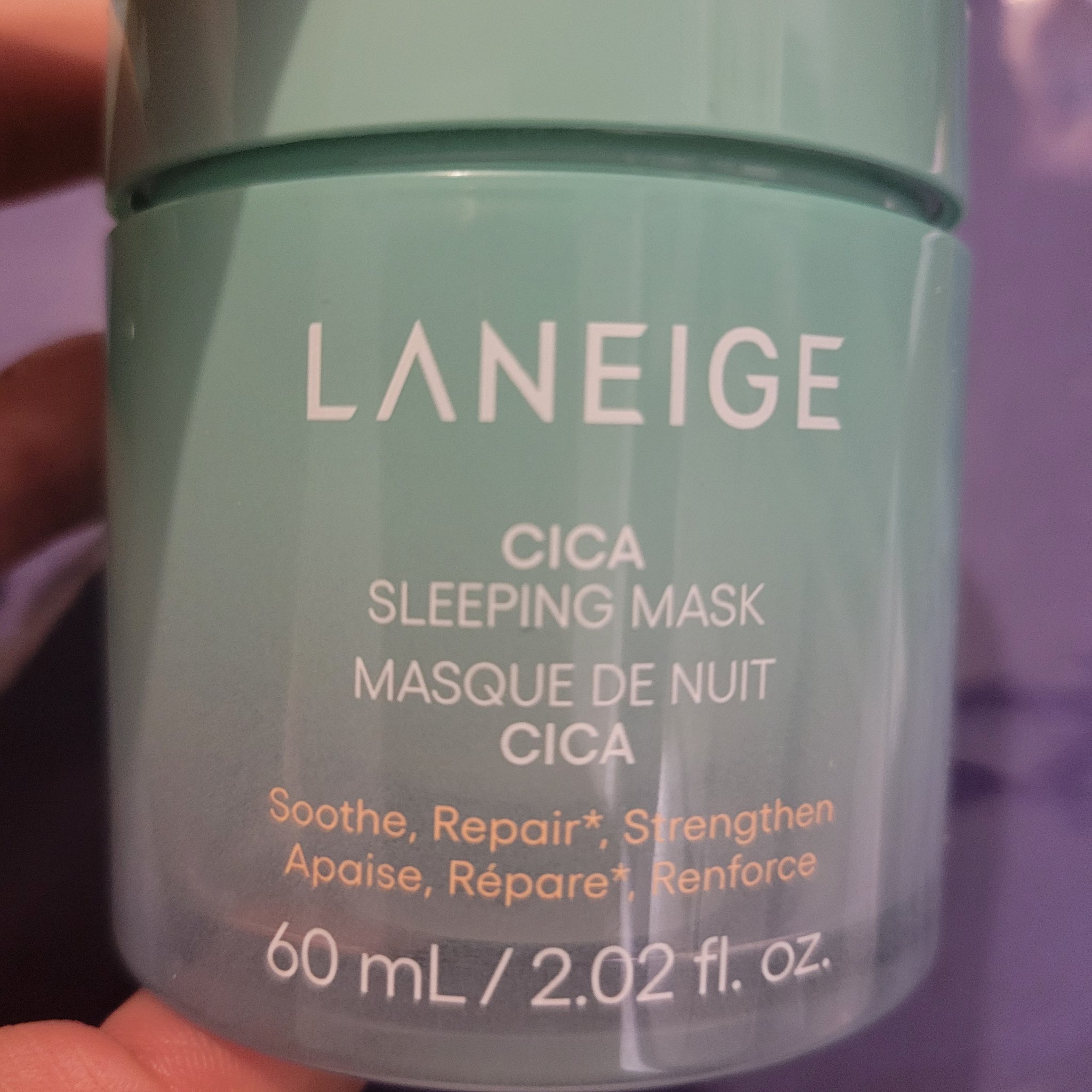 シカスリーピングマスク N/LANEIGE/フェイスクリームを使ったクチコミ（1枚目）