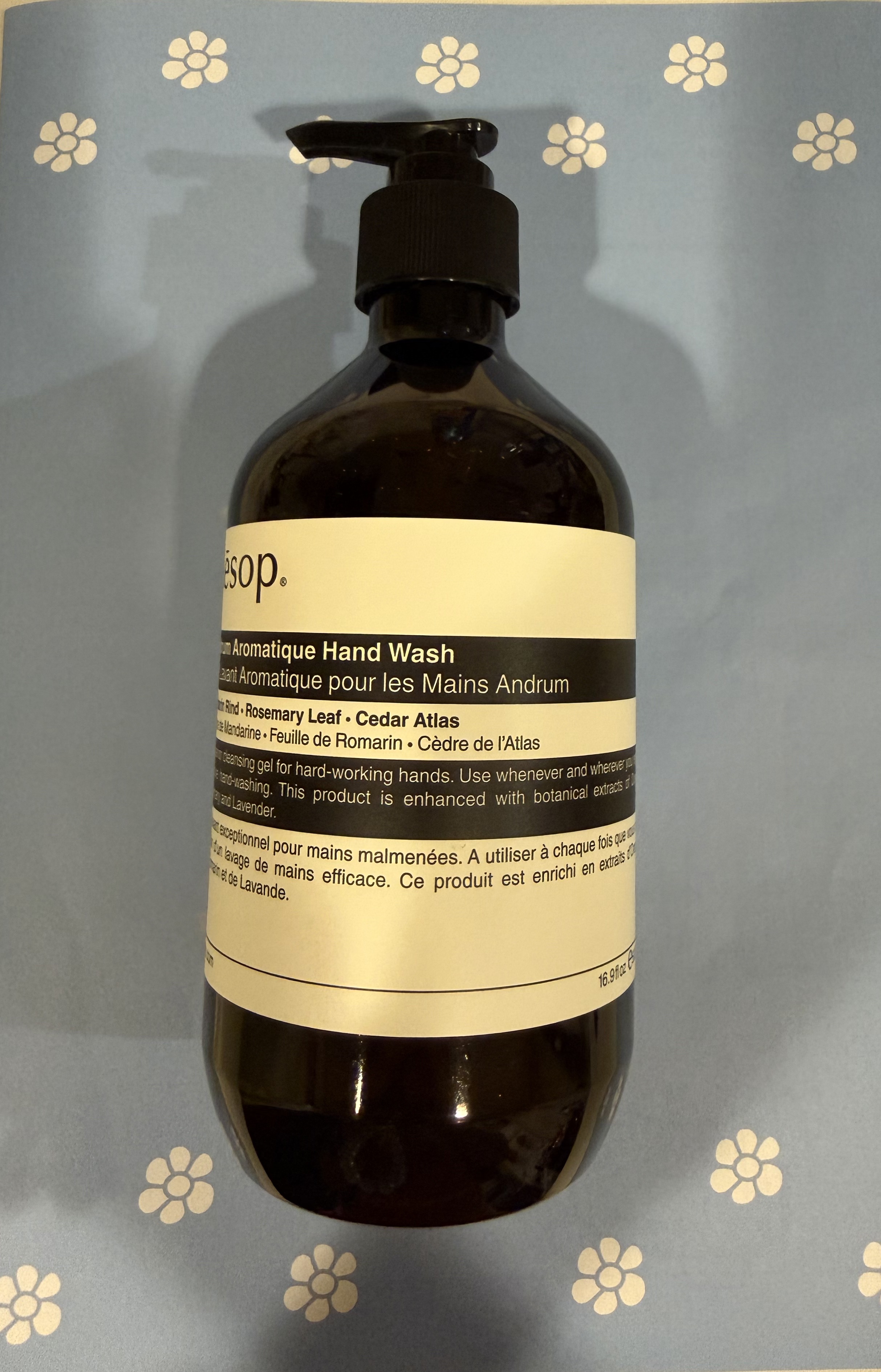 アンドラム アロマティック ハンドウォッシュ/Aesop/ハンドソープを使ったクチコミ（2枚目）