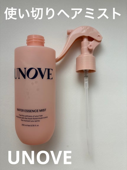 アノブ ウォーターエッセンスミスト/UNOVE/プレスタイリング・寝ぐせ直しを使ったクチコミ(1枚目)