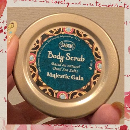 ボディスクラブ マジェスティック・ガラ/SABON/ボディスクラブを使ったクチコミ(1枚目)