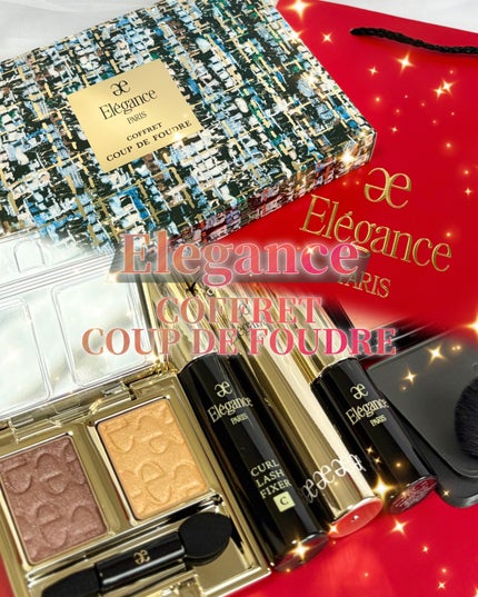 エレガンス コフレ クードゥフードル/エレガンス/メイクアップキットを使ったクチコミ(1枚目)