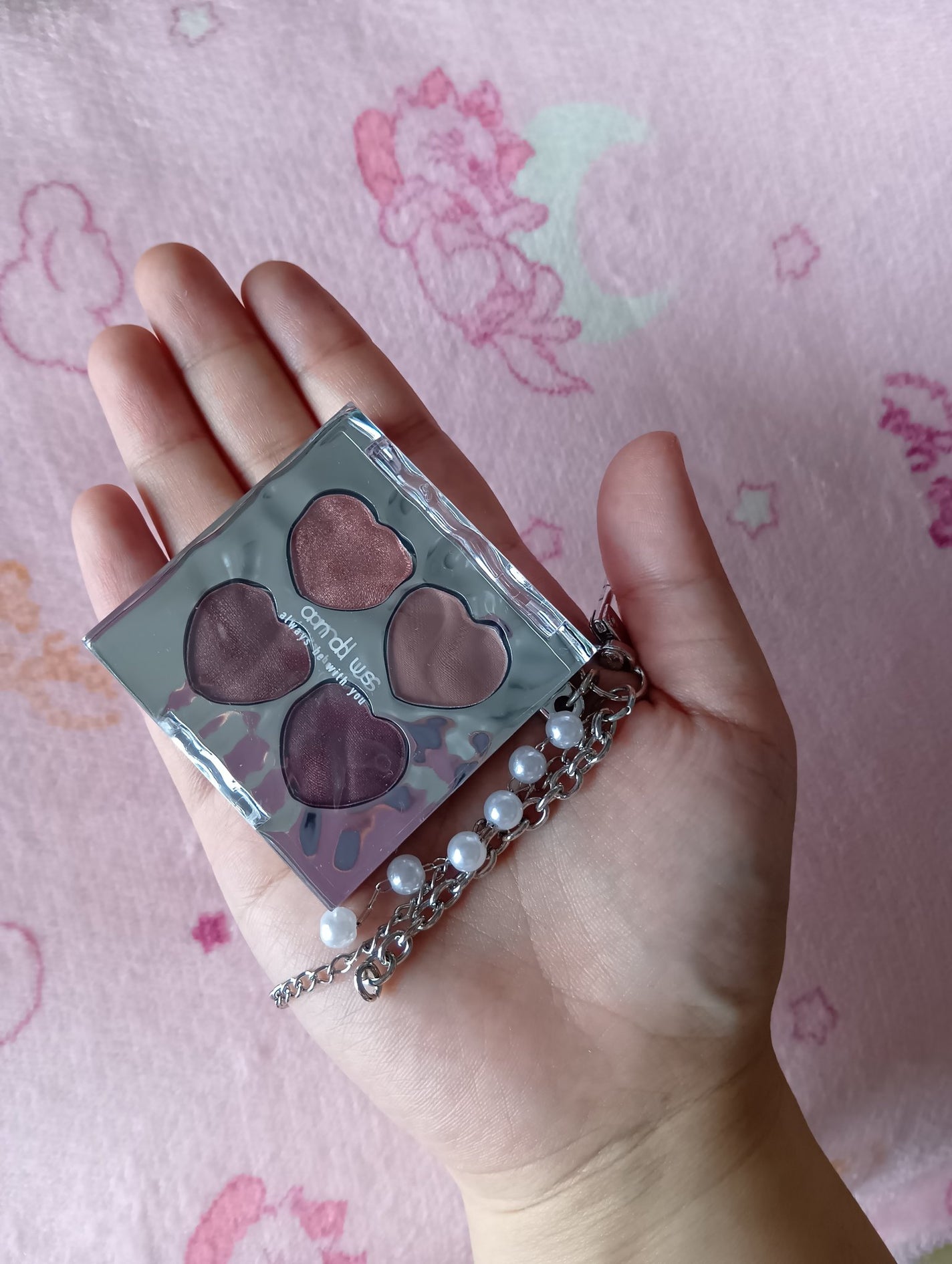 ミニアイシャドウパレット/and us/アイシャドウパレットを使ったクチコミ(2枚目)