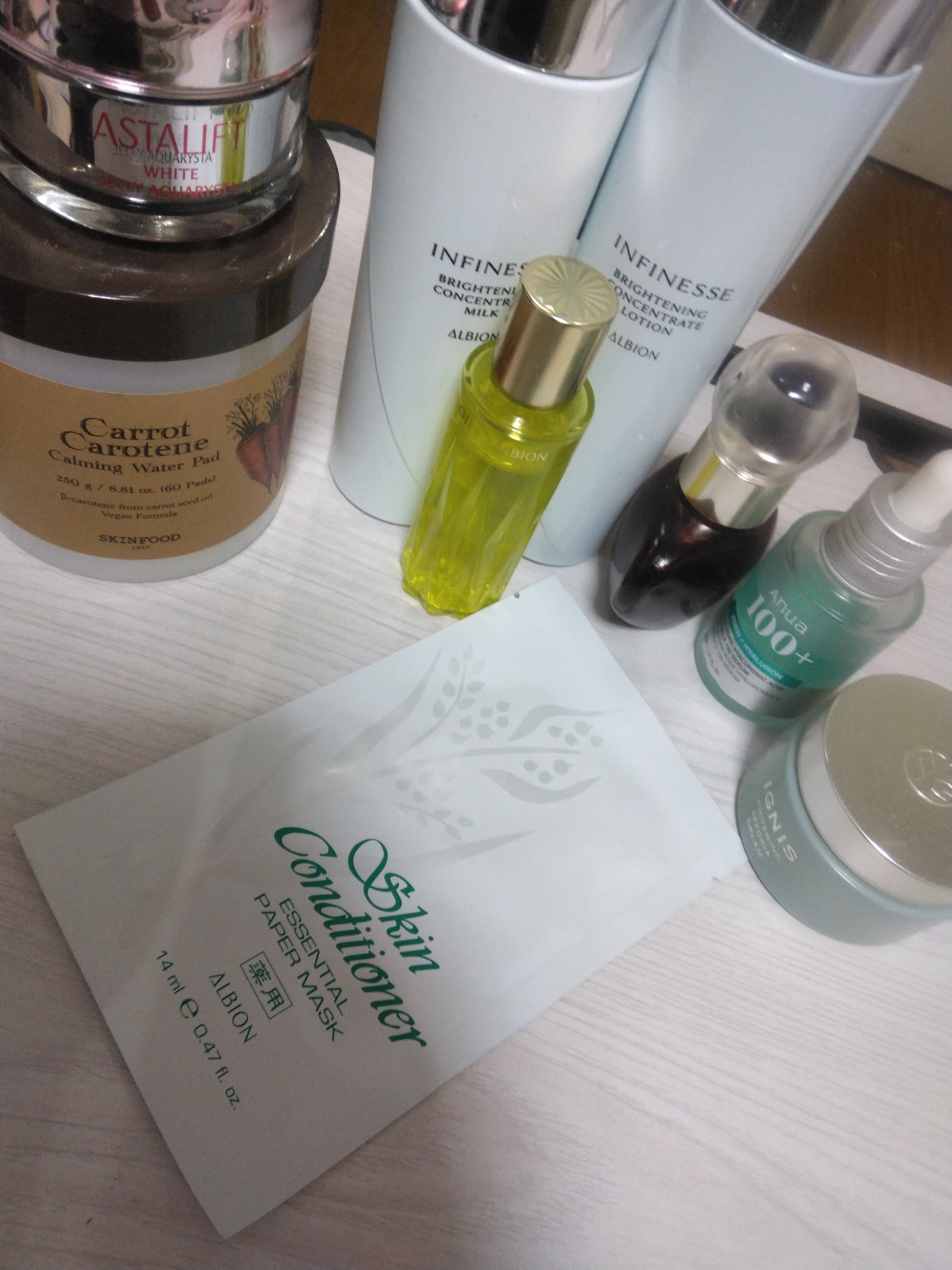 アンフィネス ブライトニング コンセントレート ローション/ALBION/化粧水を使ったクチコミ（1枚目）