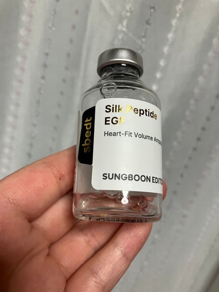 シルクペプチドインテンシブリフティングアンプル/SUNGBOON EDITOR(成分エディター)/美容液を使ったクチコミ(1枚目)