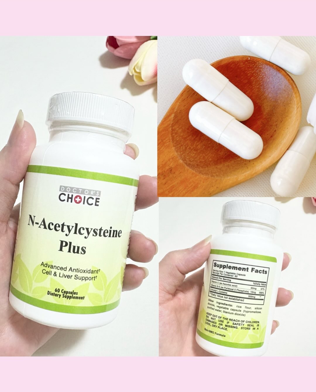 N-アセチルシステイン/Dr. Choi's Solution/美容サプリメントを使ったクチコミ（3枚目）