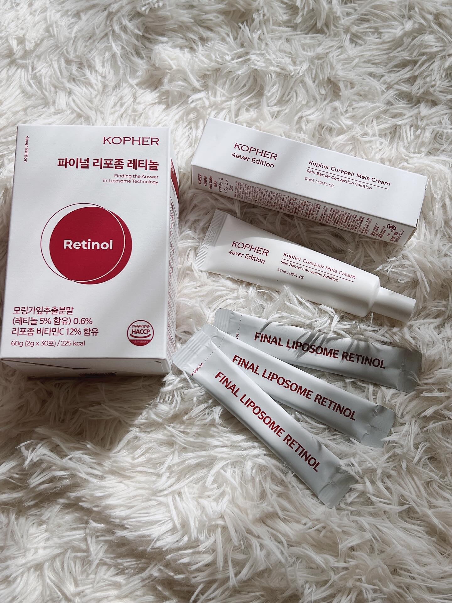 ファイナルリポソーム レチノール/KOPHER/美容サプリメントを使ったクチコミ（1枚目）