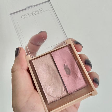 フェイスグロウカラー/CEZANNE/クリームハイライトを使ったクチコミ(1枚目)