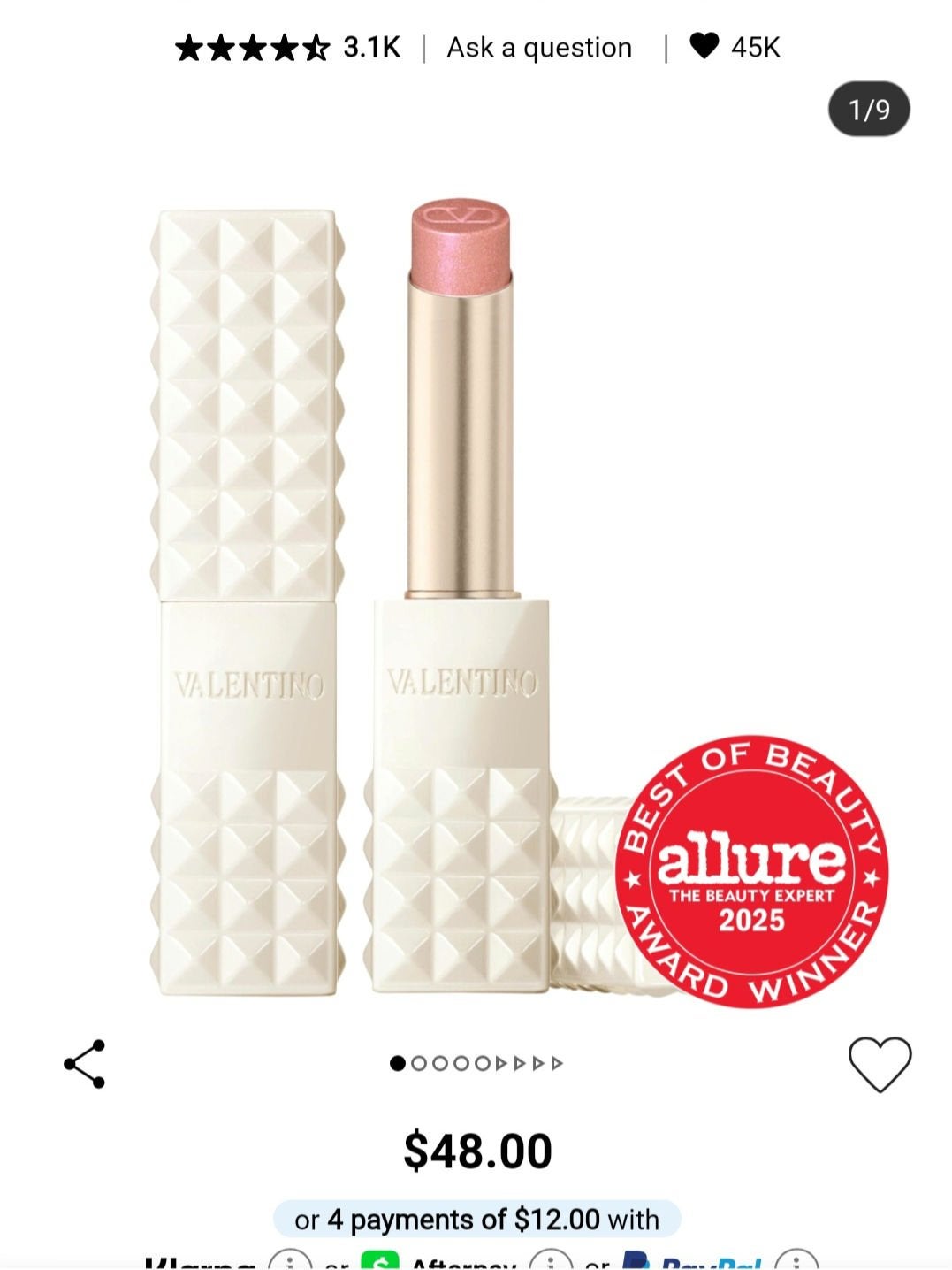 Pixxen on LIPS 「そしてvalentinoリップ買いすぎw instantplu..」(2枚目)