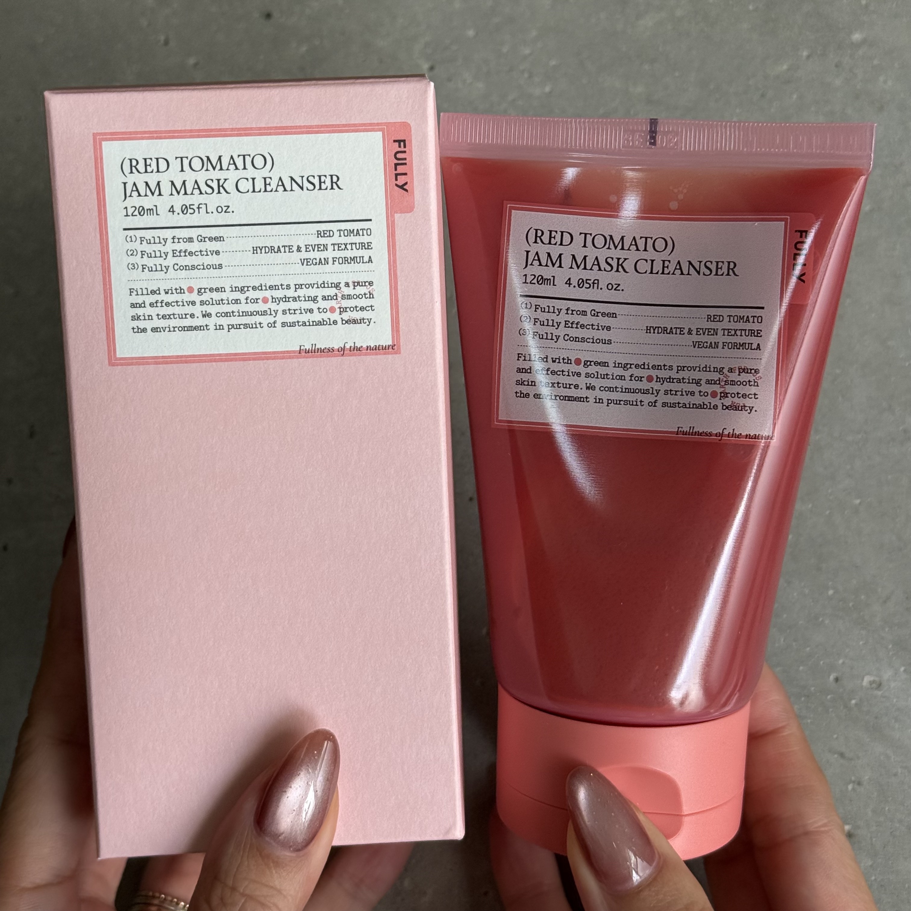 レッドトマトジャムマスククレンザー/FULLY/その他洗顔料を使ったクチコミ（3枚目）