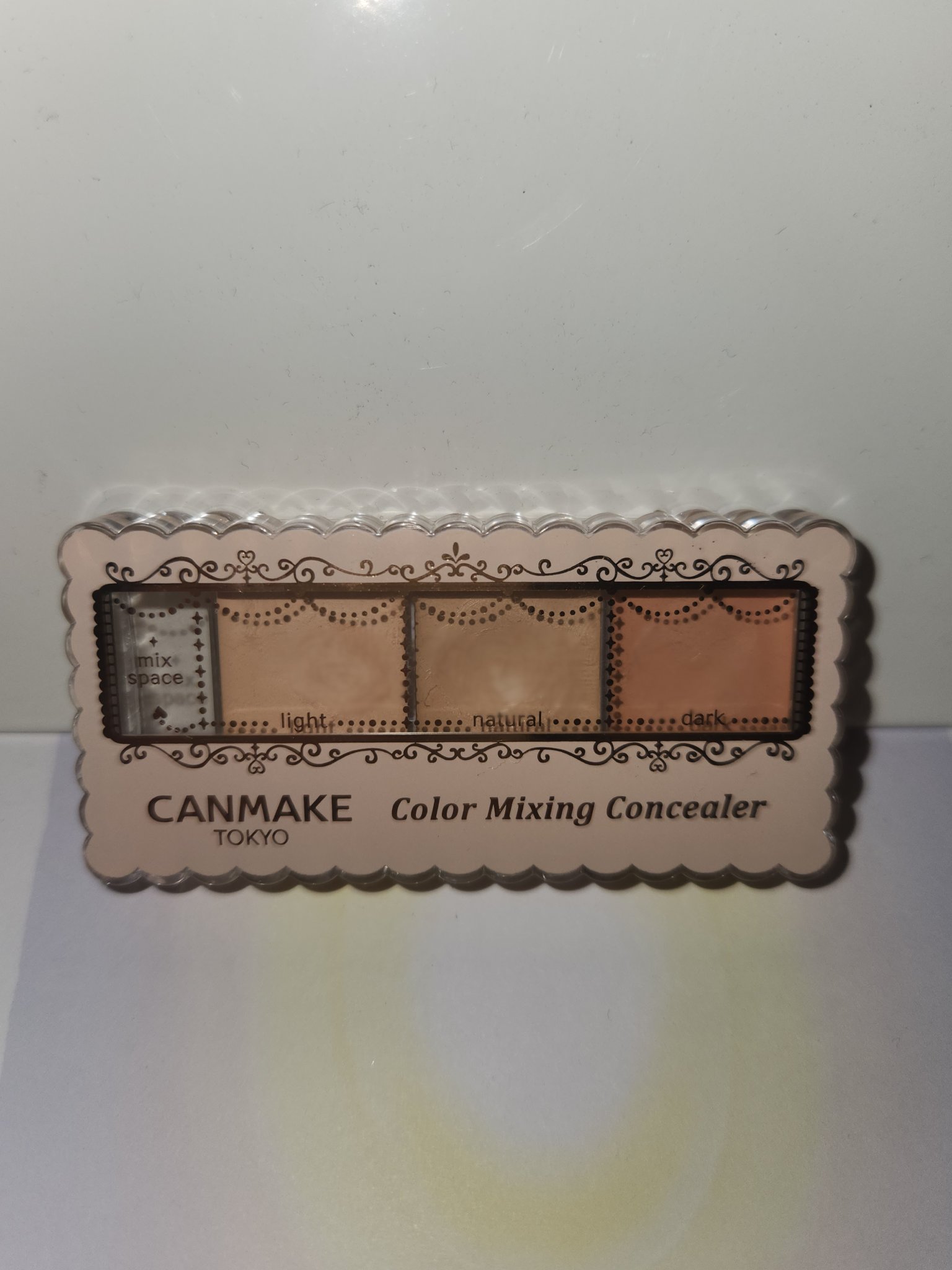カラーミキシングコンシーラー/キャンメイク/パレットコンシーラーを使ったクチコミ（1枚目）
