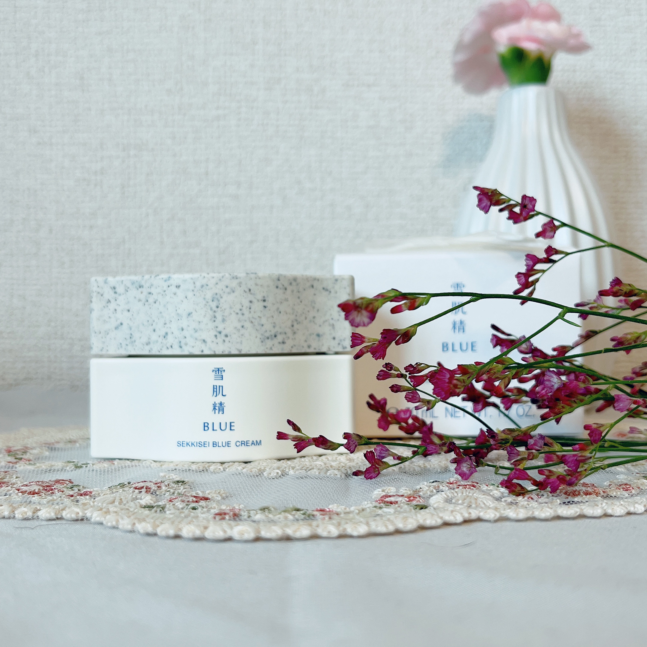 雪肌精 BLUE　スムース ハイドレイティング クリーム/雪肌精/フェイスクリームを使ったクチコミ（1枚目）