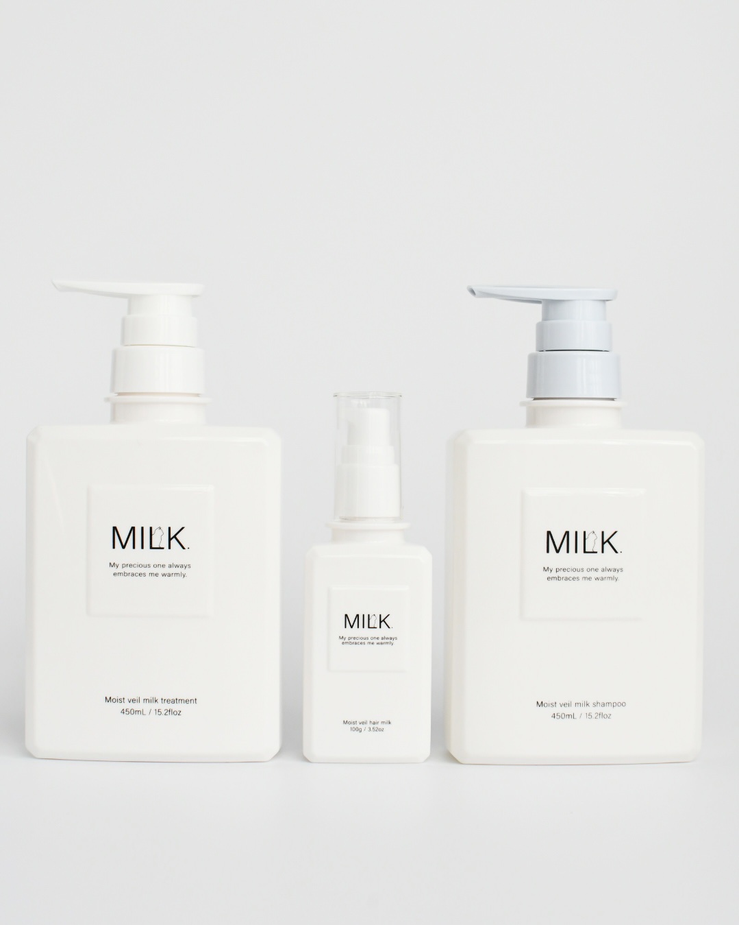 モイストヴェール シャンプー/トリートメント＜無香料＞/MILK./市販シャンプーを使ったクチコミ（1枚目）