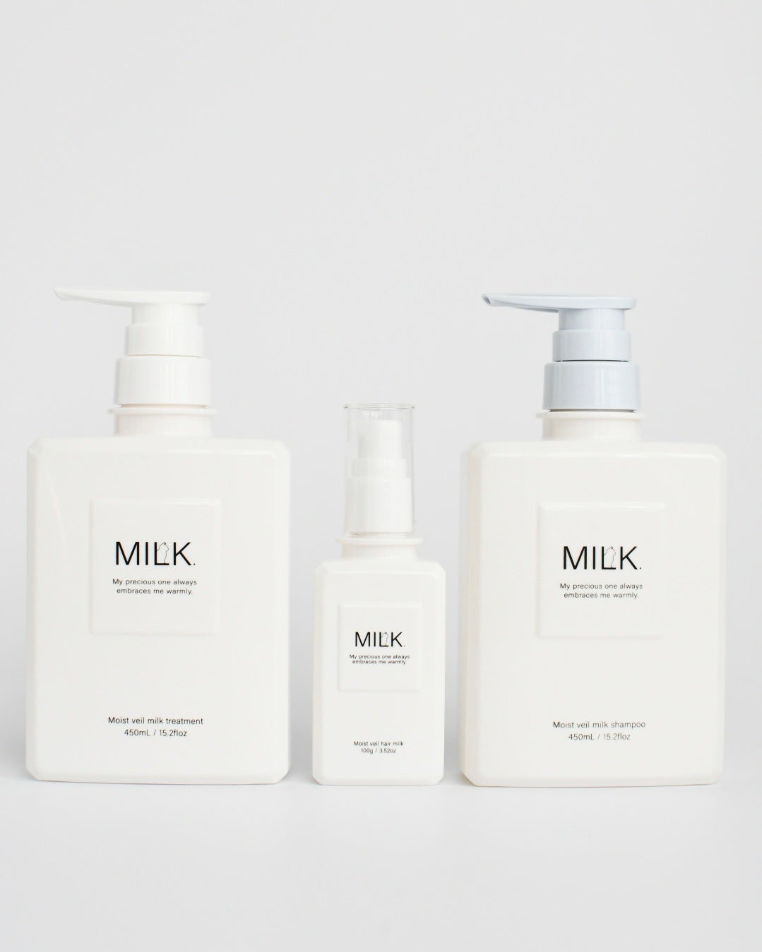 モイストヴェール シャンプー/トリートメント<無香料>/MILK./市販シャンプーを使ったクチコミ(1枚目)