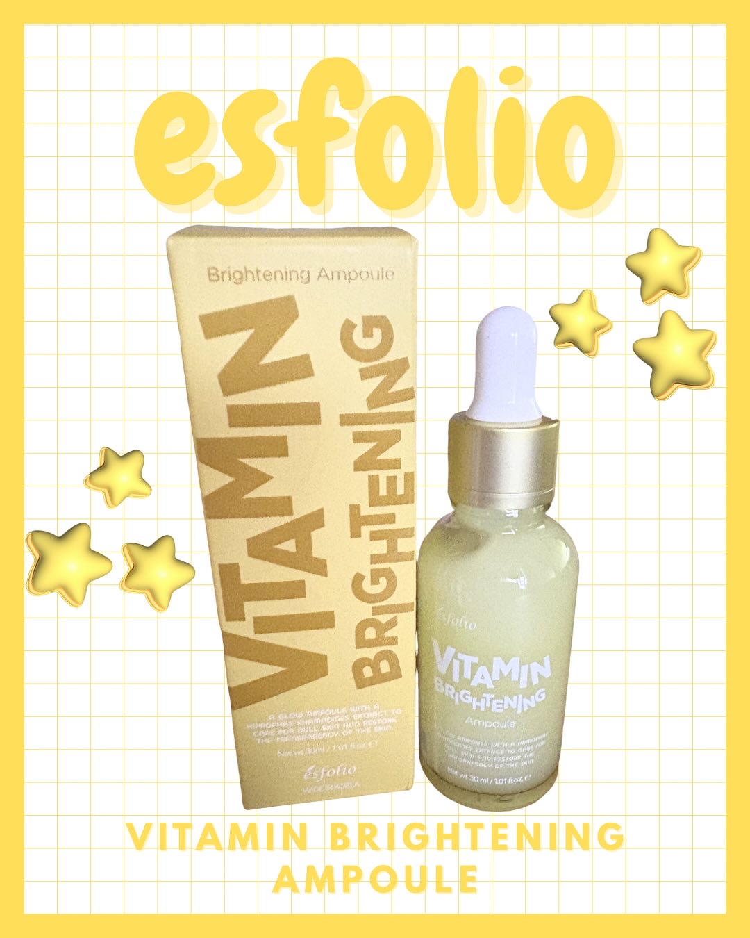 ビタミンブライトニング セラム/ESFOLIO/美容液を使ったクチコミ（1枚目）