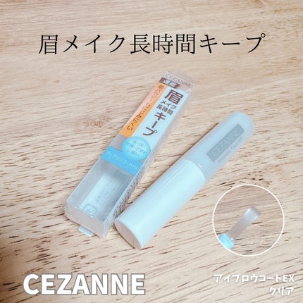 アイブロウコートEX/CEZANNE/アイブロウコートを使ったクチコミ(1枚目)