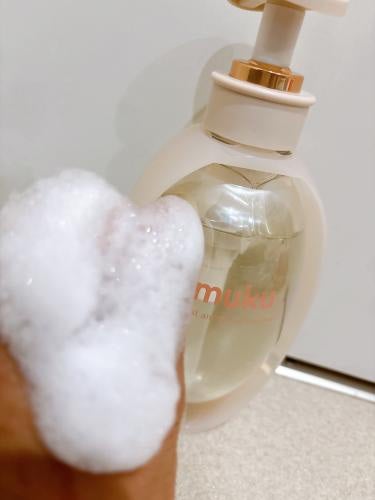 ムク+ モイスト アミノジェル シャンプー/ヘアトリートメント/muku+/市販シャンプーを使ったクチコミ(2枚目)
