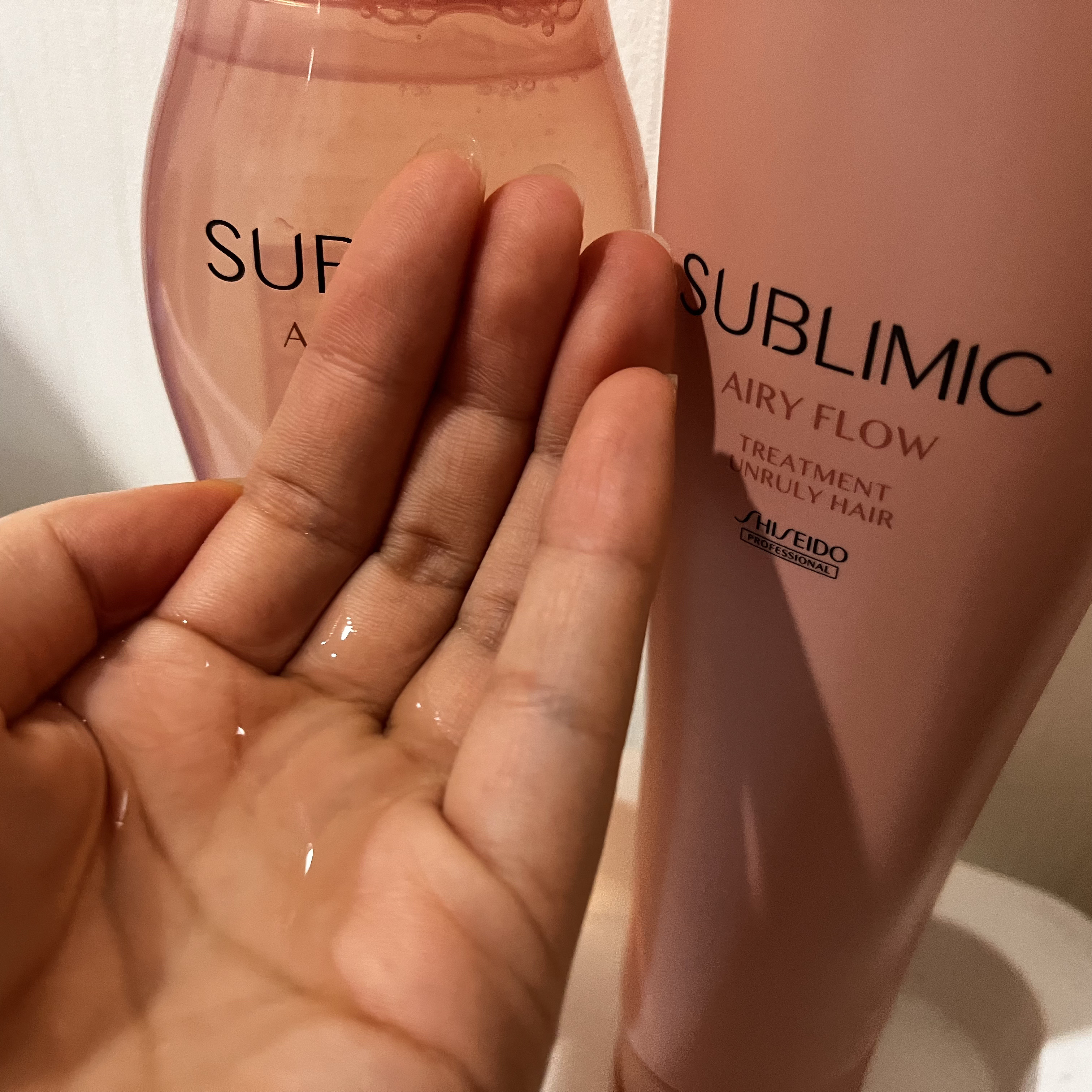 エアリーフロー シャンプー／トリートメント/サブリミック/サロンシャンプーを使ったクチコミ（2枚目）