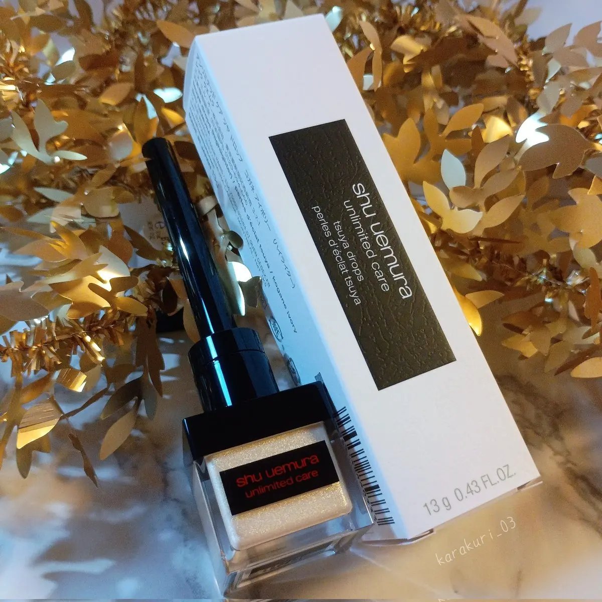 アンリミテッド ケア ツヤ ドロップ/shu uemura/リキッドハイライトを使ったクチコミ（2枚目）