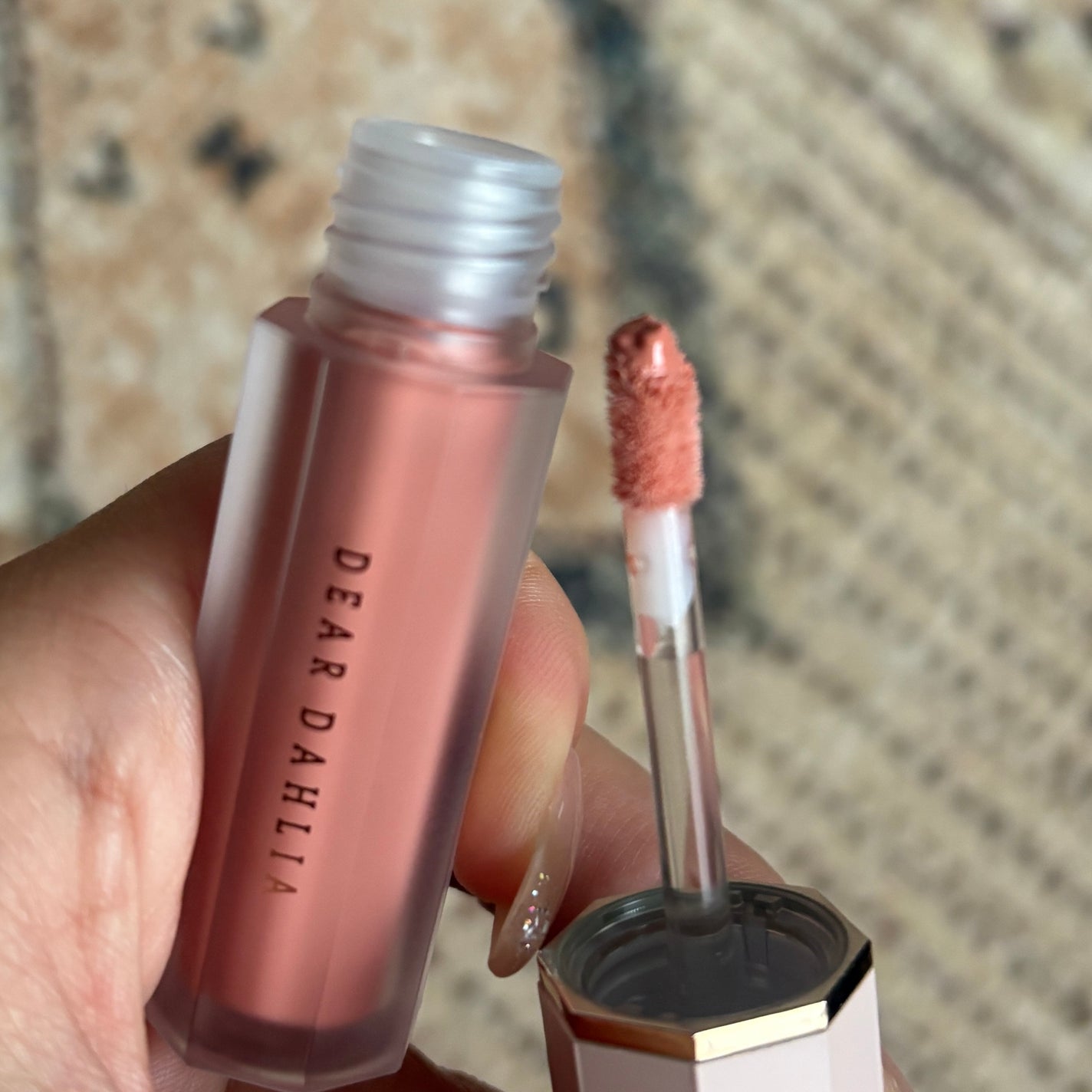 ペタルドロップリキッドブラッシャー/DEAR DAHLIA/リキッドチークを使ったクチコミ(3枚目)