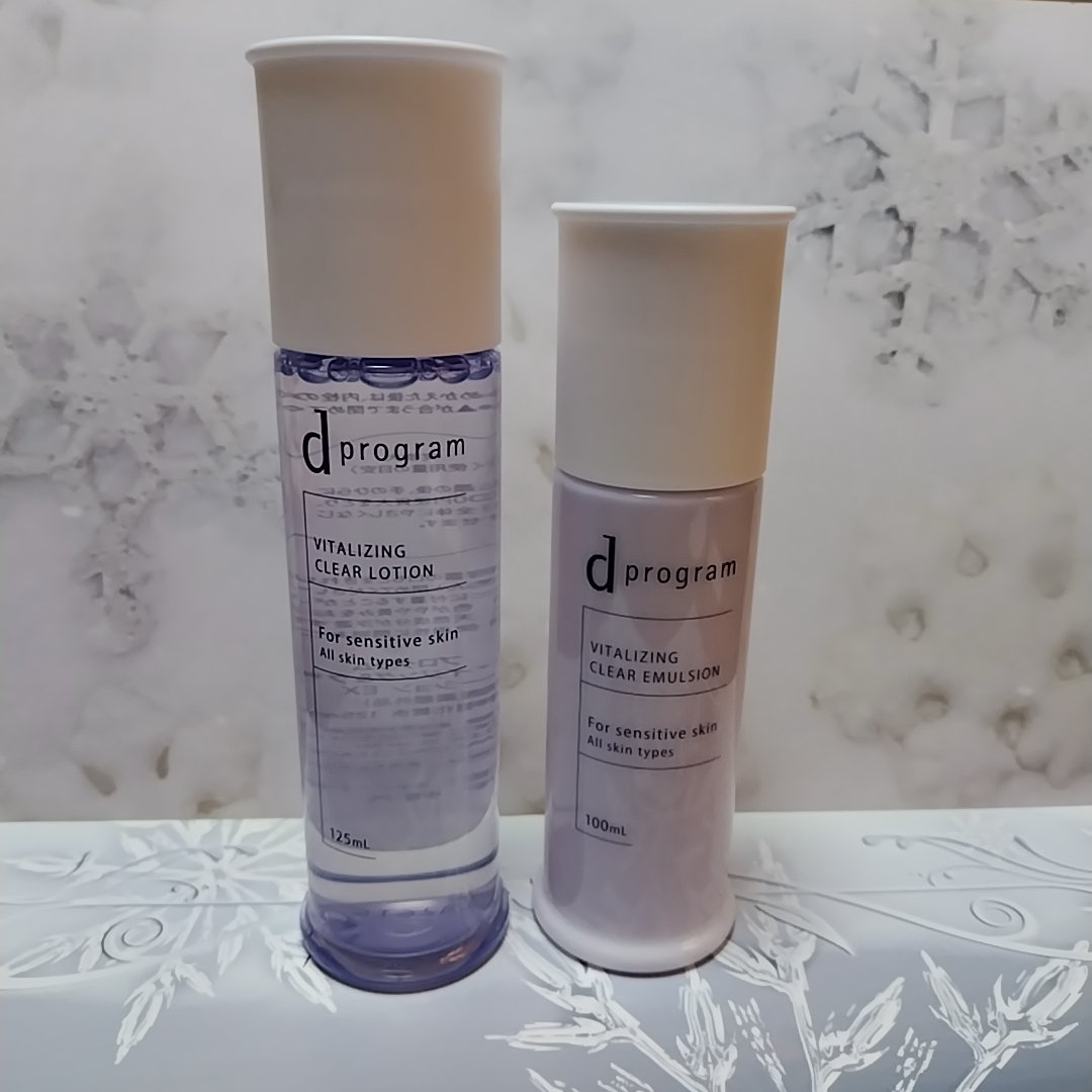 d　プログラム　バイタライジング＆クリア　ローション　EX 本体125mL/d プログラム/化粧水を使ったクチコミ（1枚目）