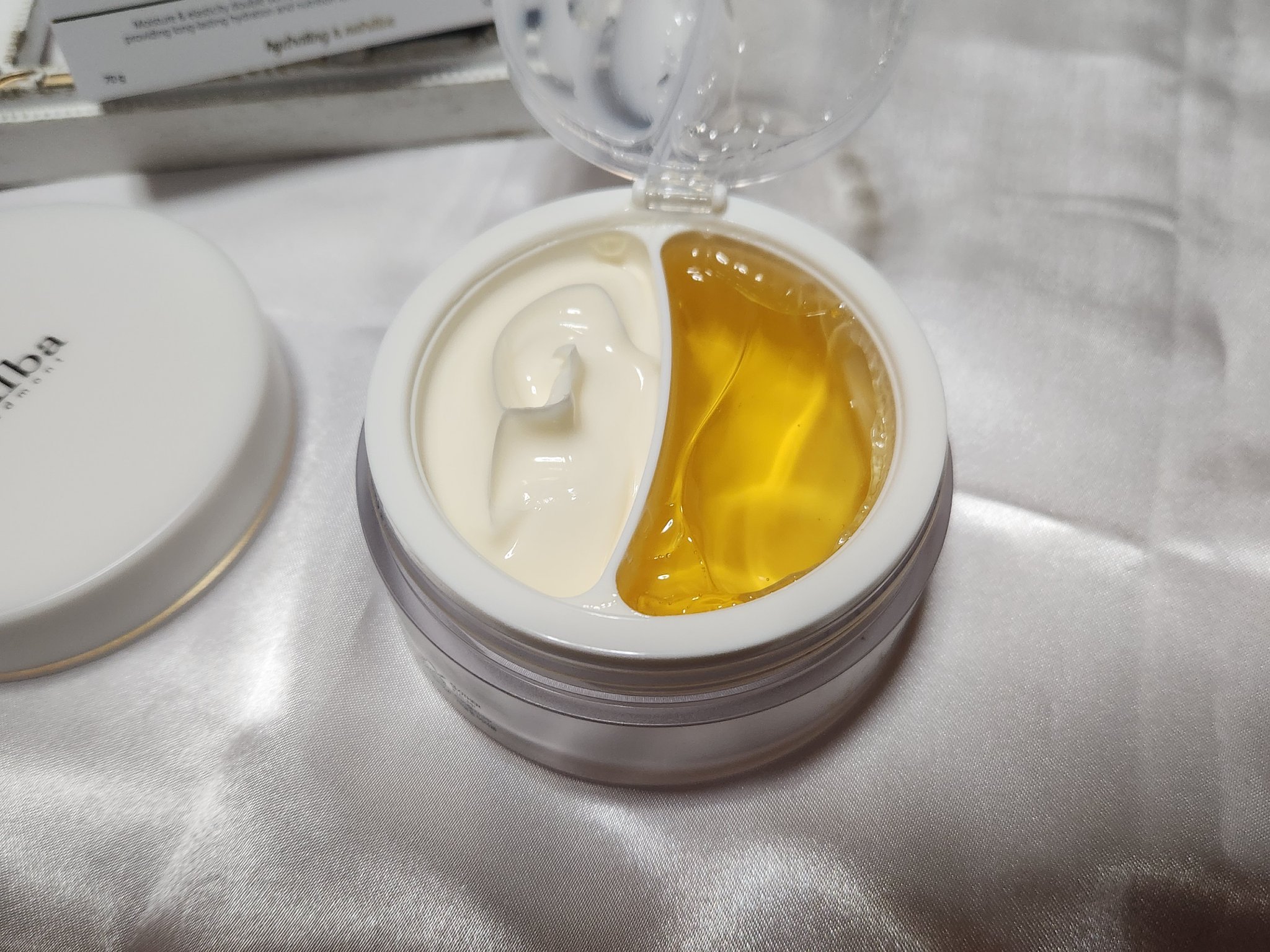 ホワイトトリュフダブルセラムアンドクリーム/ダルバ/フェイスクリームを使ったクチコミ（3枚目）