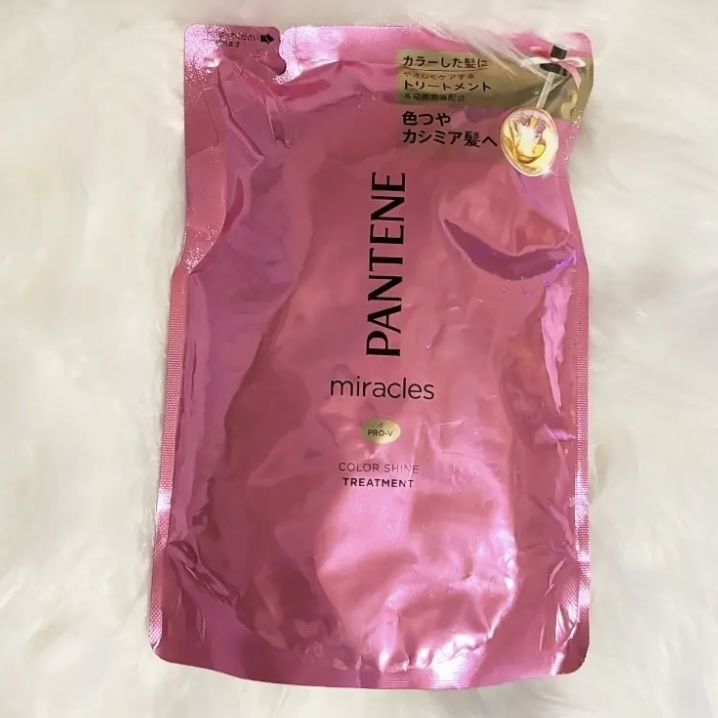 ミラクルズ カラーシャイン シャンプー／トリートメント トリートメント/パンテーン/市販シャンプーを使ったクチコミ（1枚目）