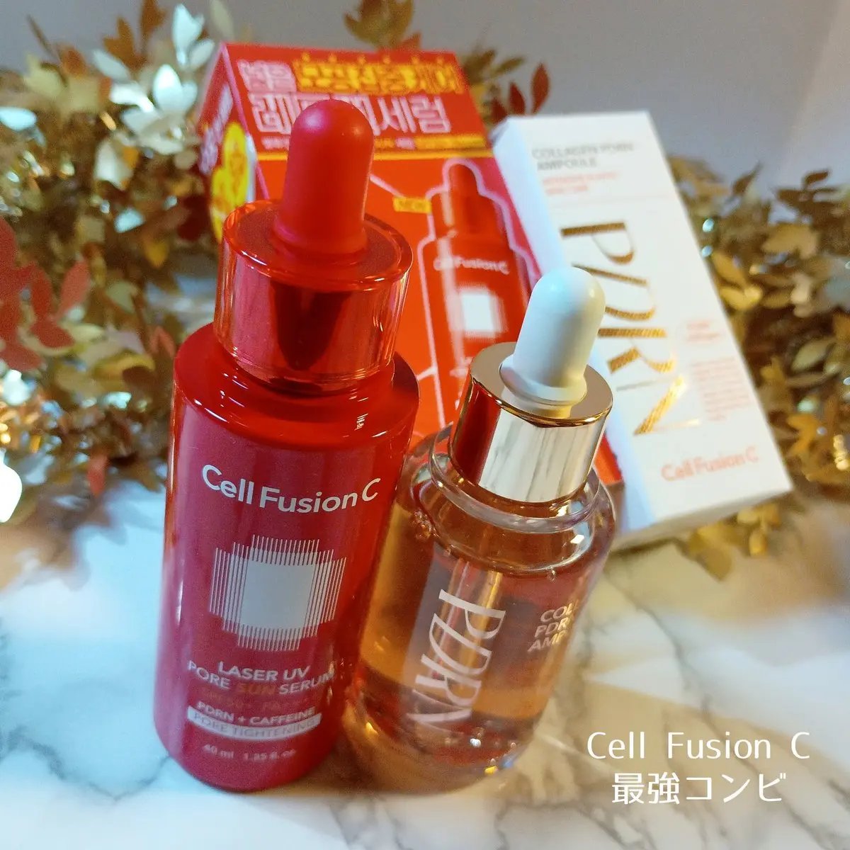 サーモンPDRNアンプル/Cell Fusion C(セルフュージョンシー)/美容液を使ったクチコミ（1枚目）