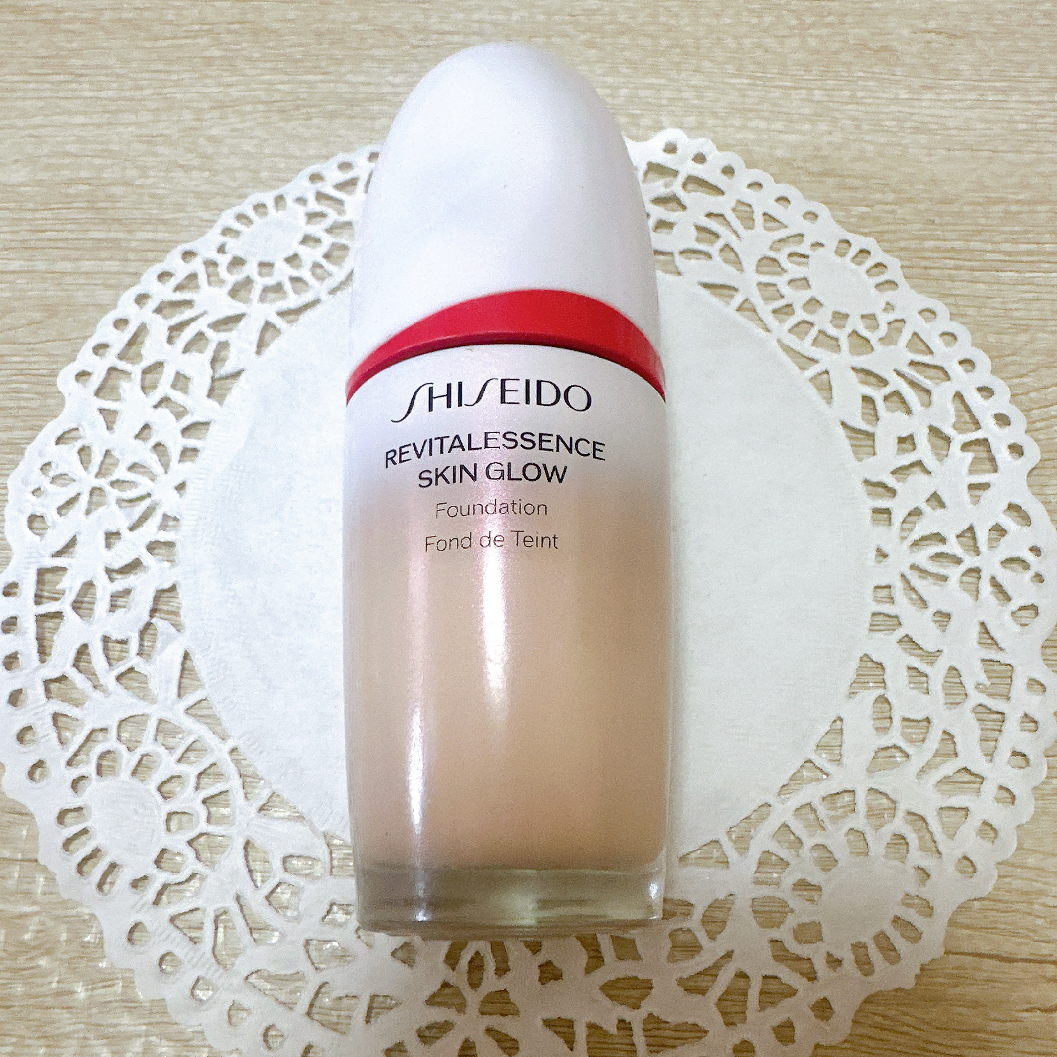 エッセンス スキングロウ ファンデーション 240 Quartz/SHISEIDO/リキッドファンデーションを使ったクチコミ（2枚目）