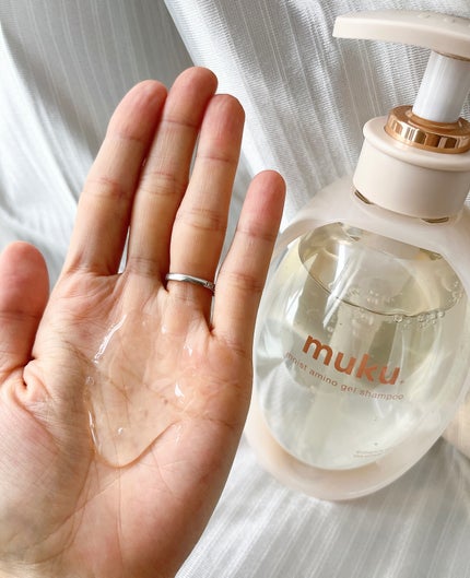 ムク+ モイスト アミノジェル シャンプー/ヘアトリートメント/muku+/市販シャンプーを使ったクチコミ(2枚目)