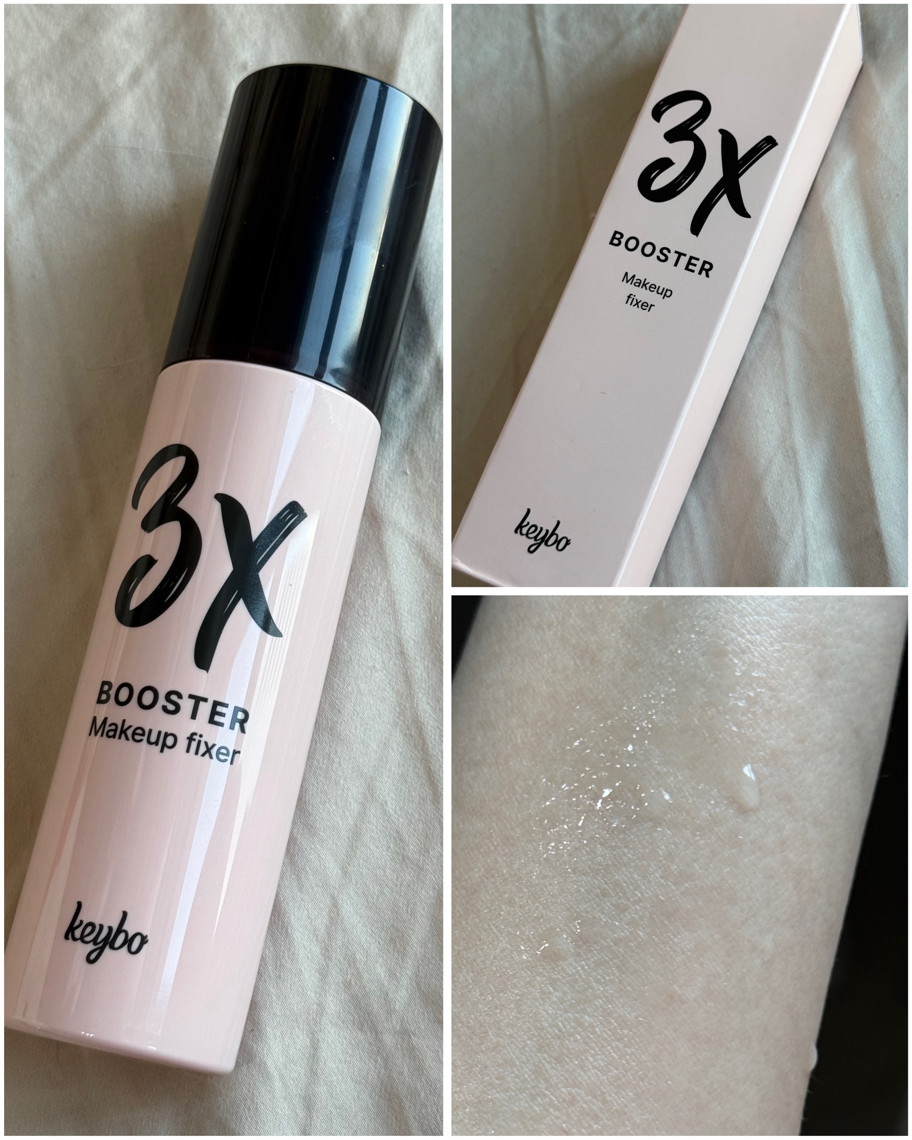 3Xブースターメイクキープフィクサー/keybo/フィックスミストを使ったクチコミ（3枚目）