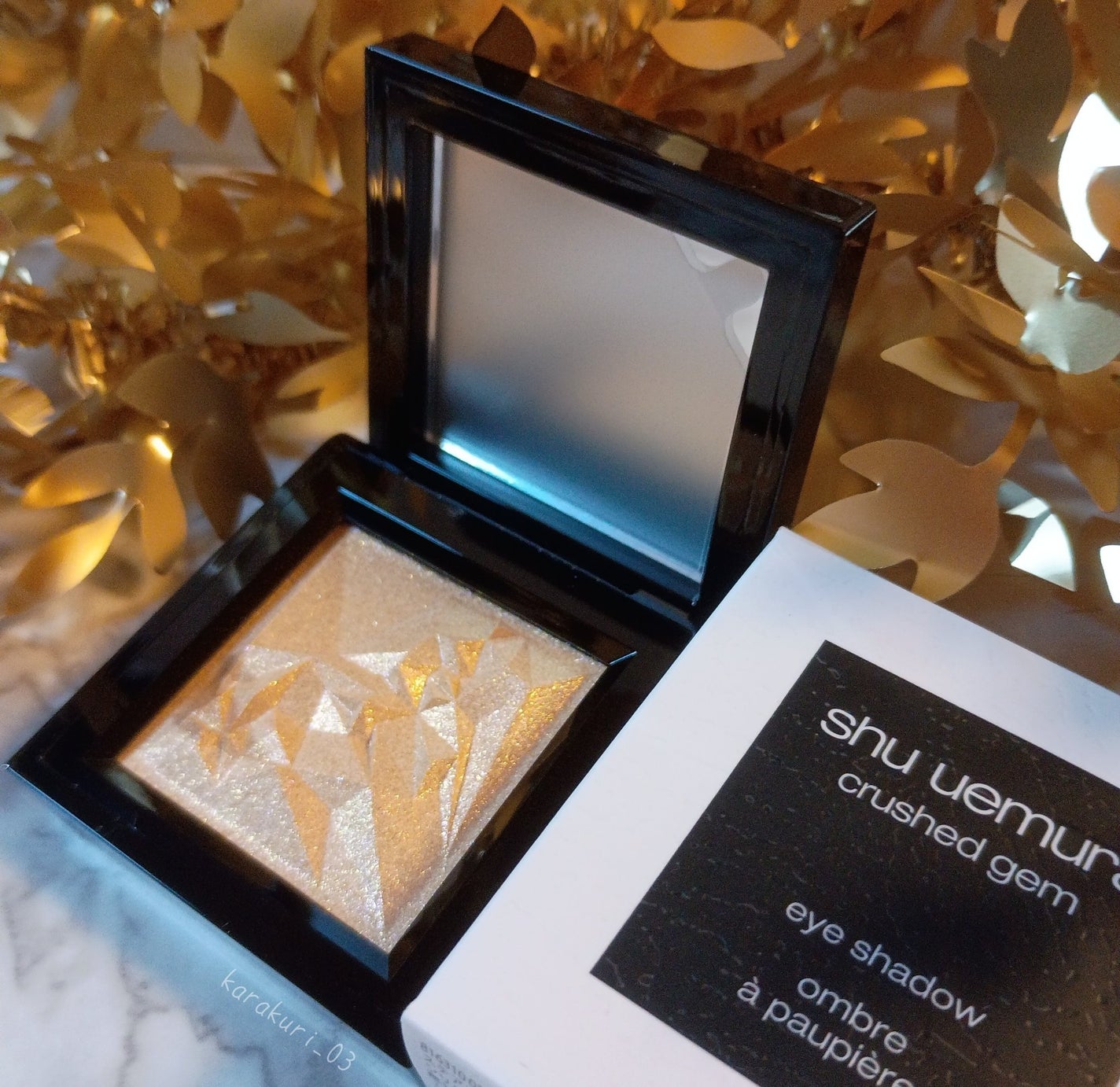 クラッシュド ジェム/shu uemura/単色アイシャドウを使ったクチコミ(4枚目)