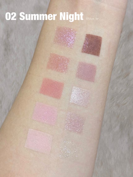 ライトオンアイズシャドウパレット/ルミル/アイシャドウパレットを使ったクチコミ(2枚目)