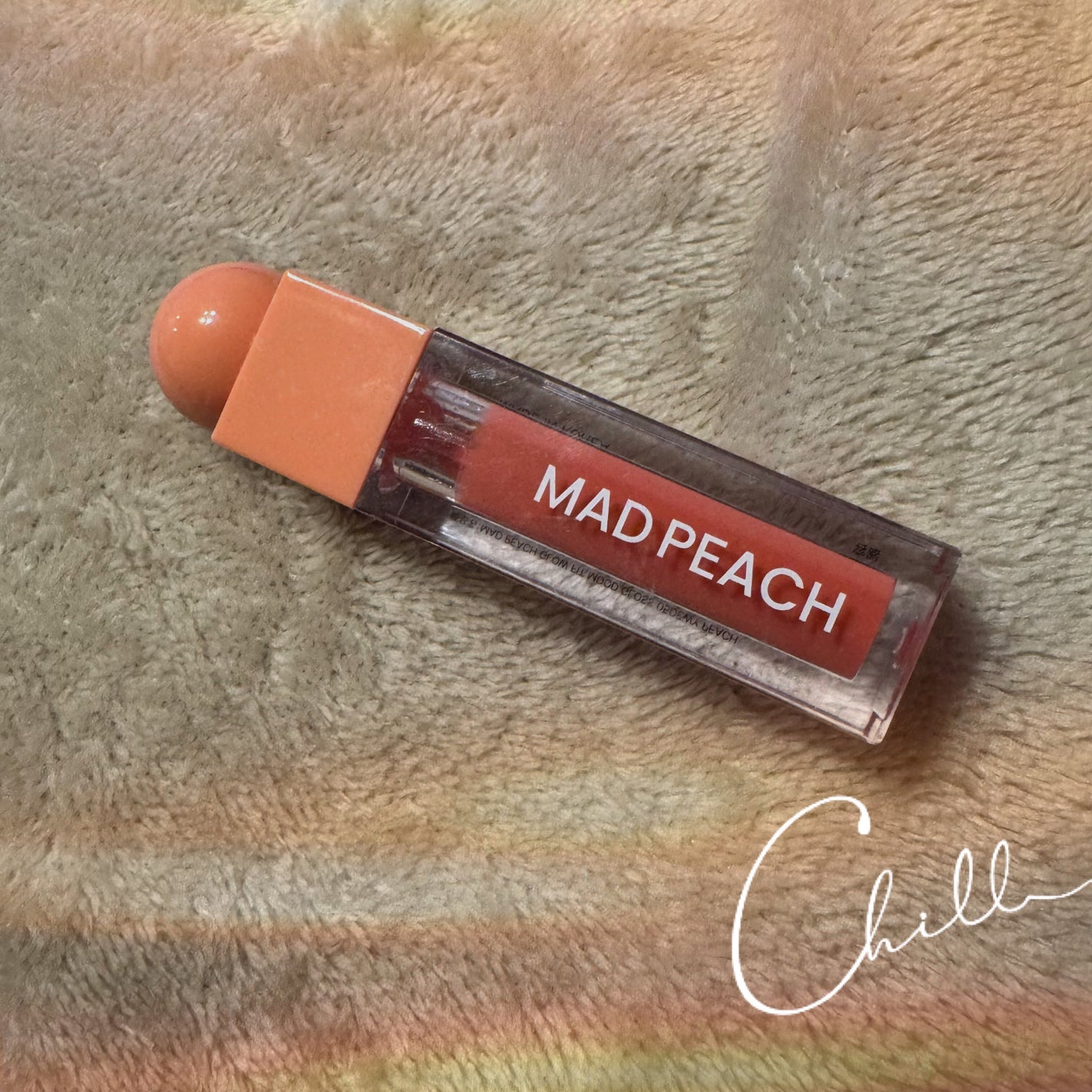 マッドピーチグロウフィットムードグロス/MAD PEACH/リップグロスを使ったクチコミ(1枚目)