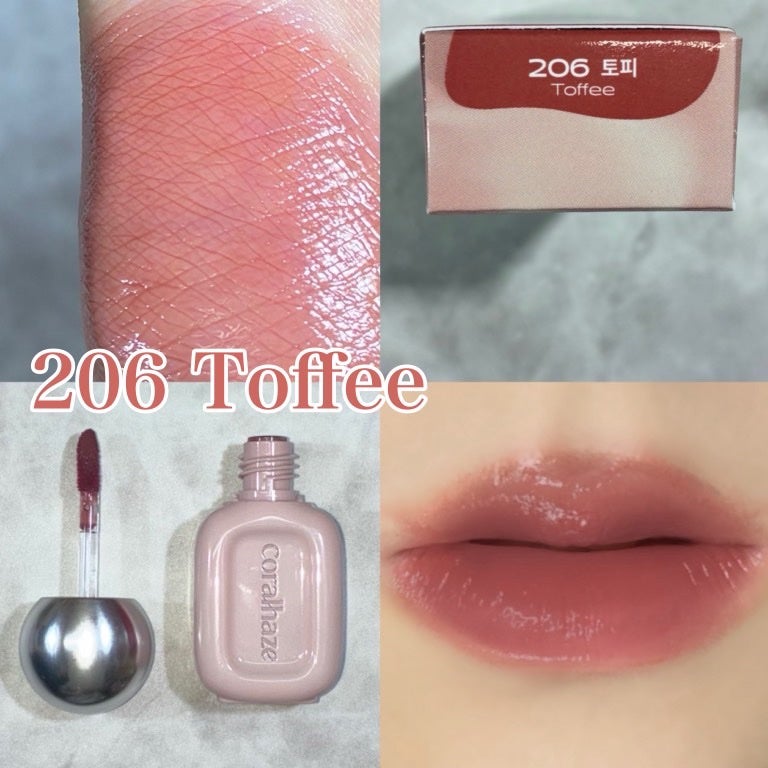 デュー ドロップ ティント/Coralhaze/リップティントを使ったクチコミ(4枚目)