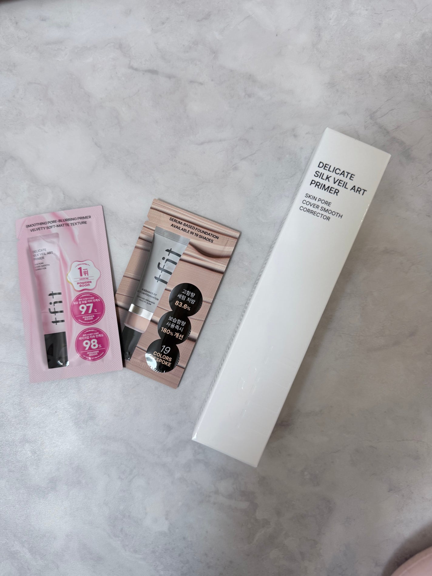 デリケートシルクベールアートプライマー/TFIT/化粧下地を使ったクチコミ(2枚目)