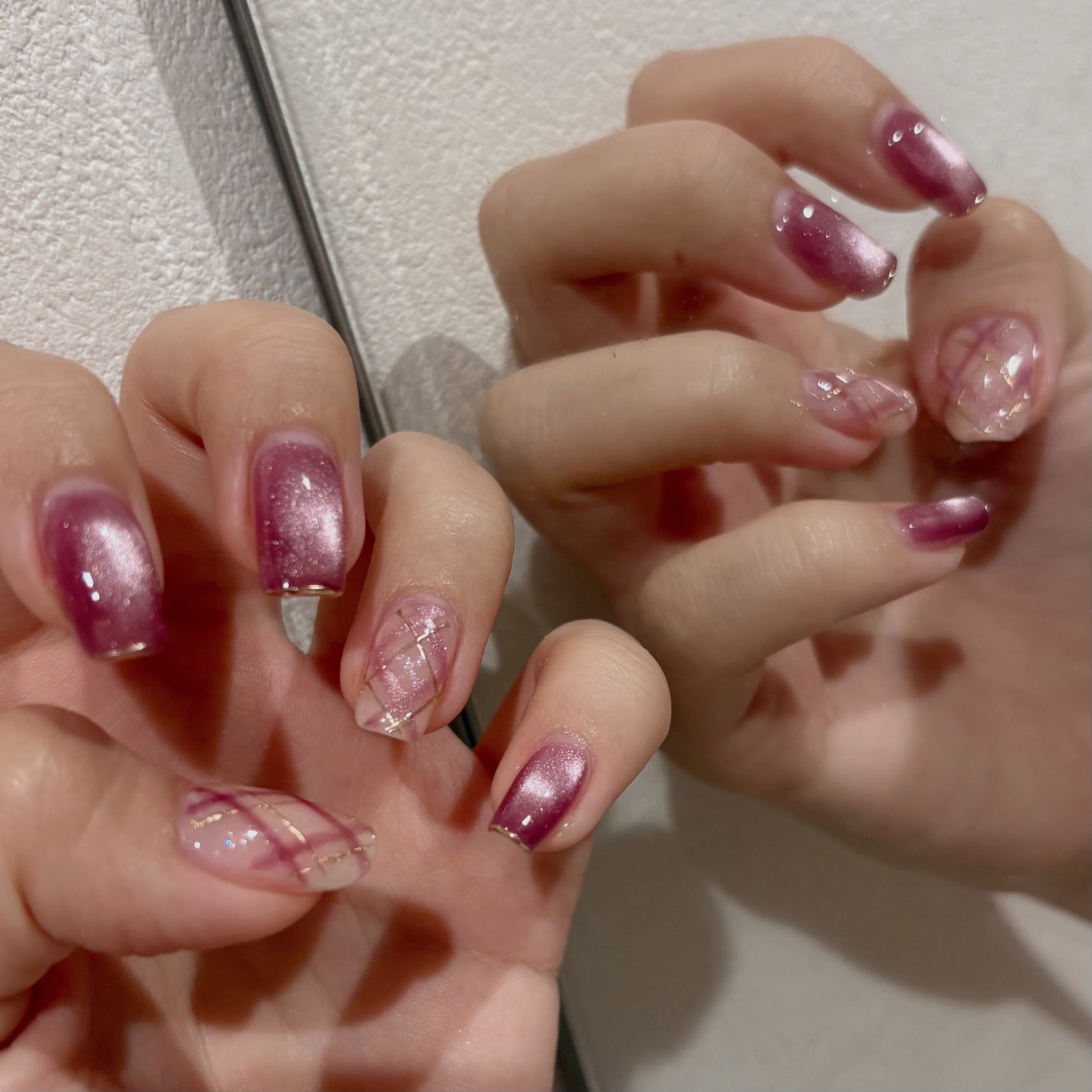 ジェルネイル(ライト対応)/セリア/ジェルネイルを使ったクチコミ(2枚目)